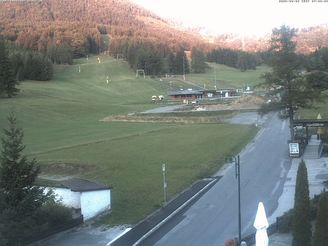 Archiv Foto Webcam Schlepplift - Puchberg am Schneeberg