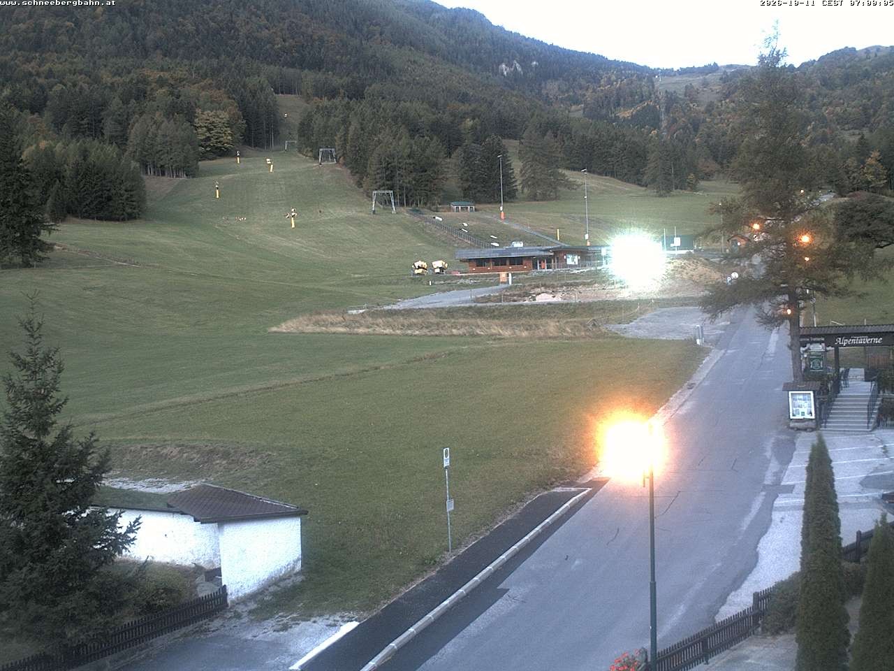 Archiv Foto Webcam Schlepplift - Puchberg am Schneeberg