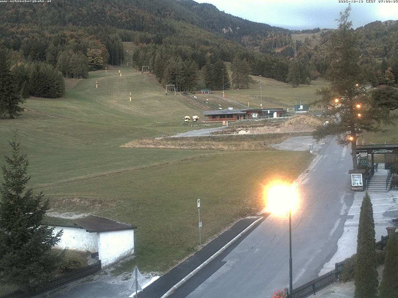 Archiv Foto Webcam Schlepplift - Puchberg am Schneeberg