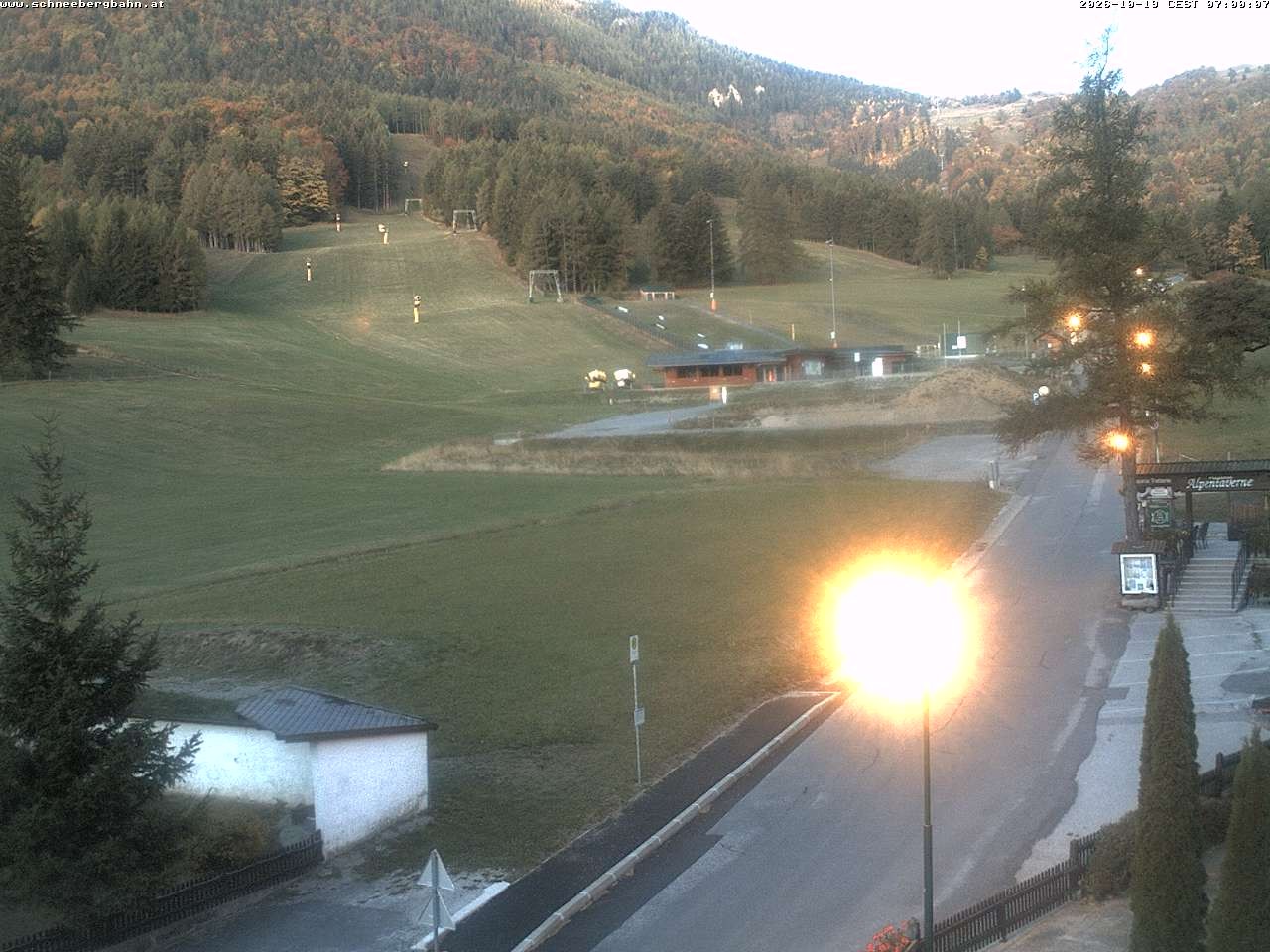 Archiv Foto Webcam Schlepplift - Puchberg am Schneeberg