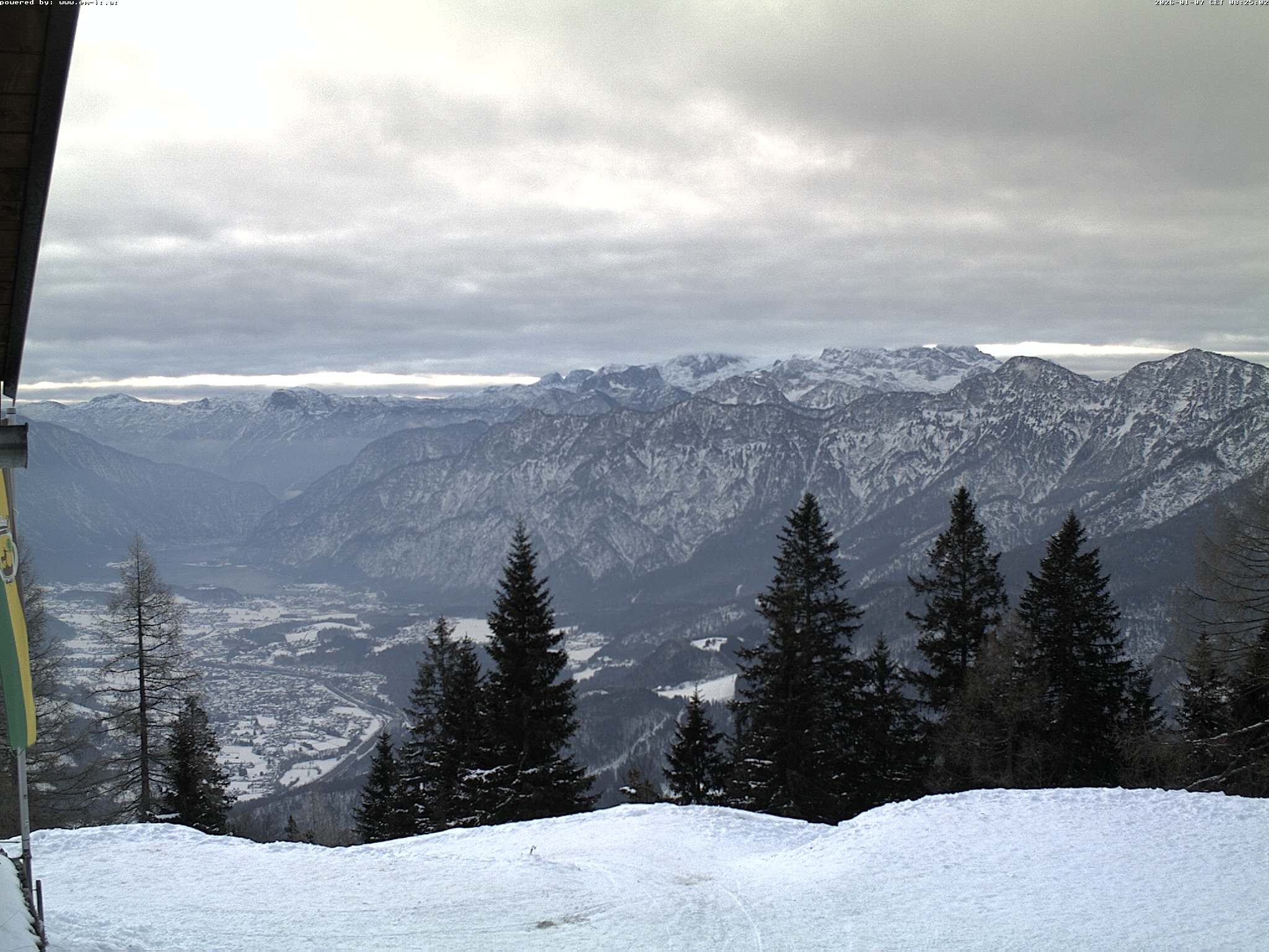 Archiv Foto Webcam Bergstation Katrin (Bad Ischl/Oberösterreich)