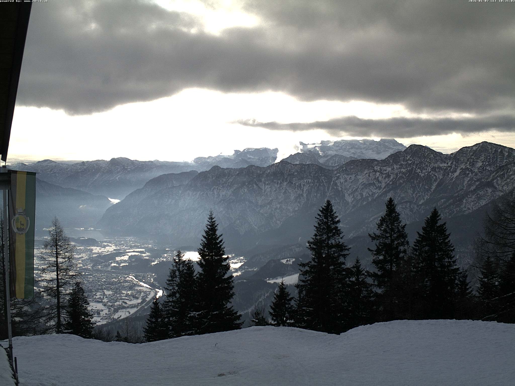 Archiv Foto Webcam Bergstation Katrin (Bad Ischl/Oberösterreich)