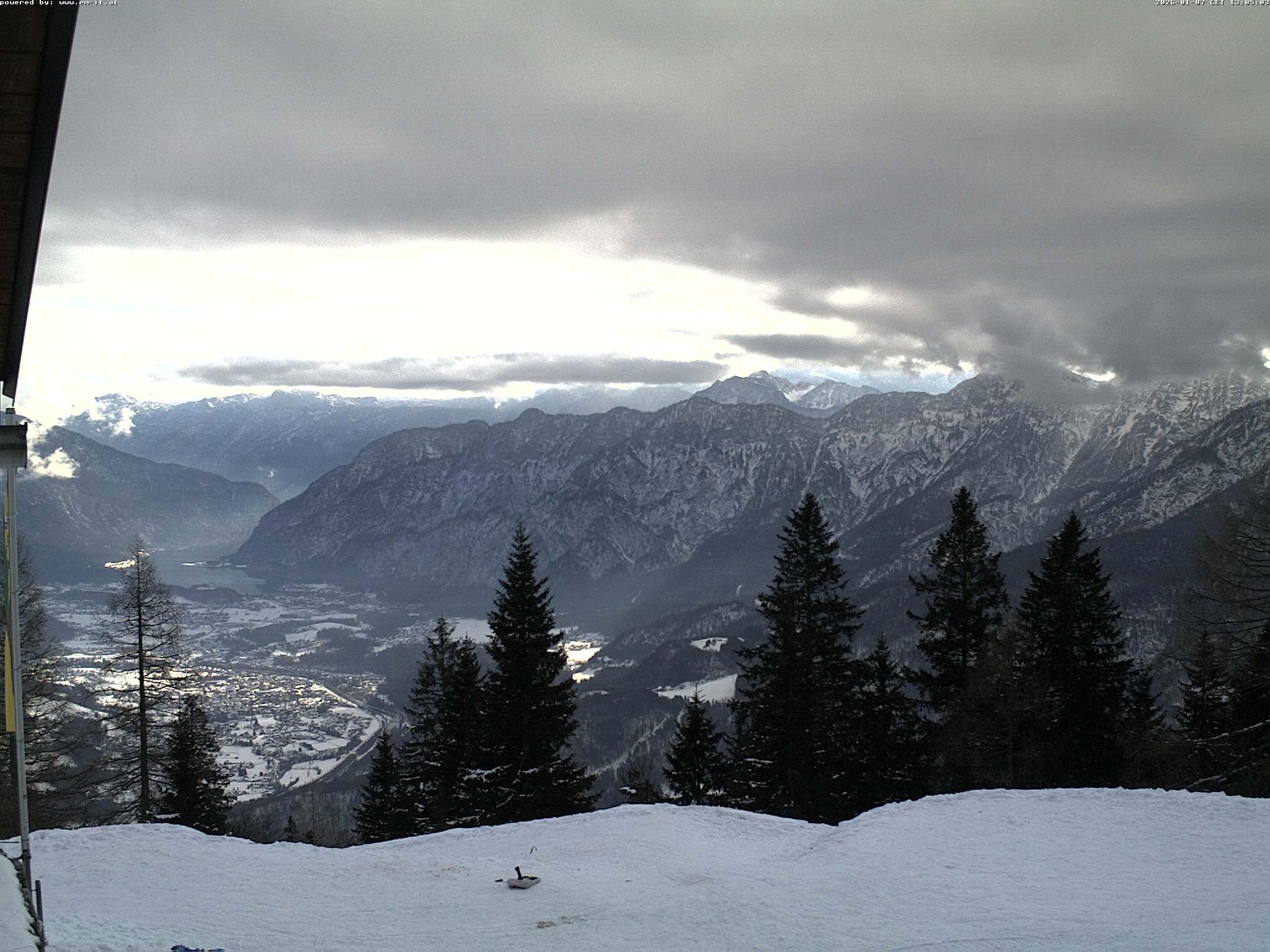 Archiv Foto Webcam Bergstation Katrin (Bad Ischl/Oberösterreich)