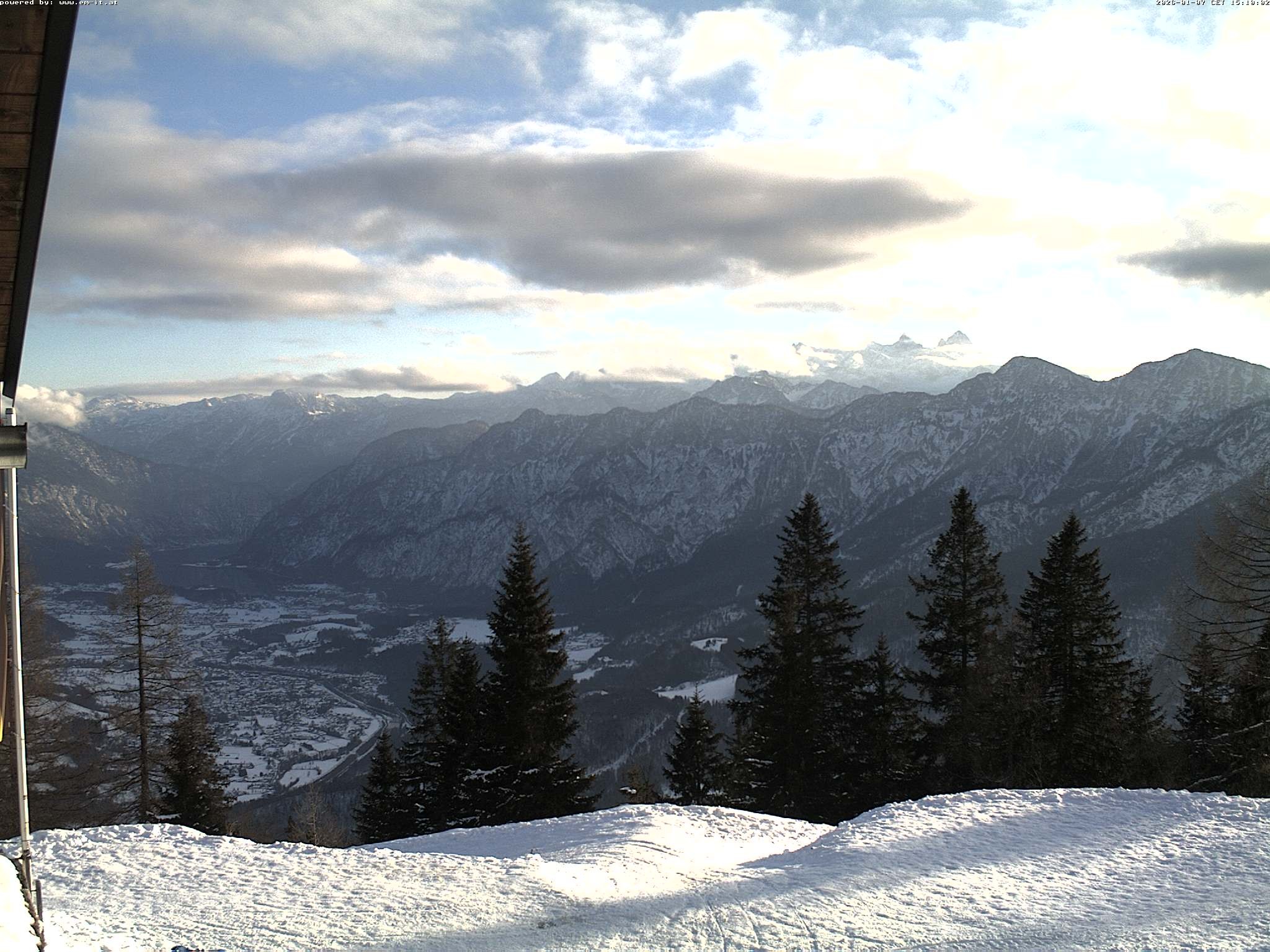 Archiv Foto Webcam Bergstation Katrin (Bad Ischl/Oberösterreich)