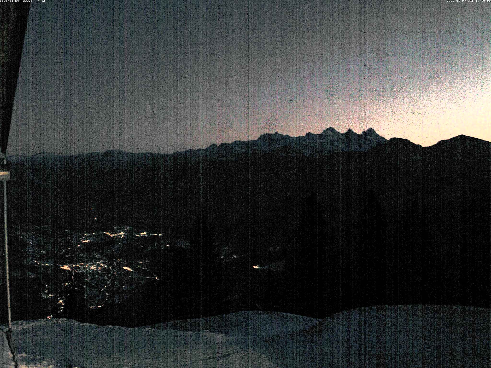 Archiv Foto Webcam Bergstation Katrin (Bad Ischl/Oberösterreich)