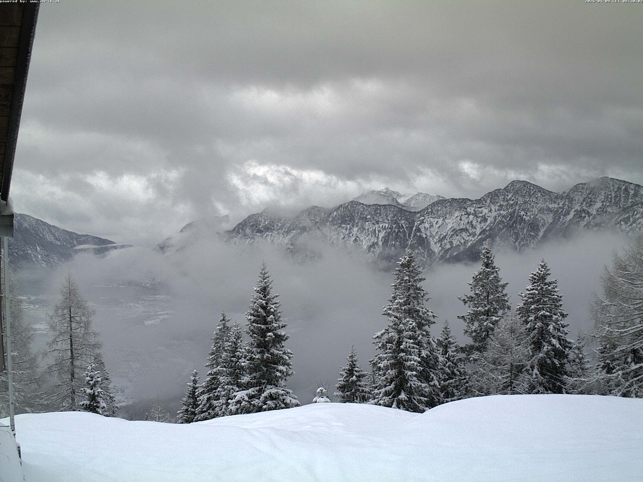 Archiv Foto Webcam Bergstation Katrin (Bad Ischl/Oberösterreich)