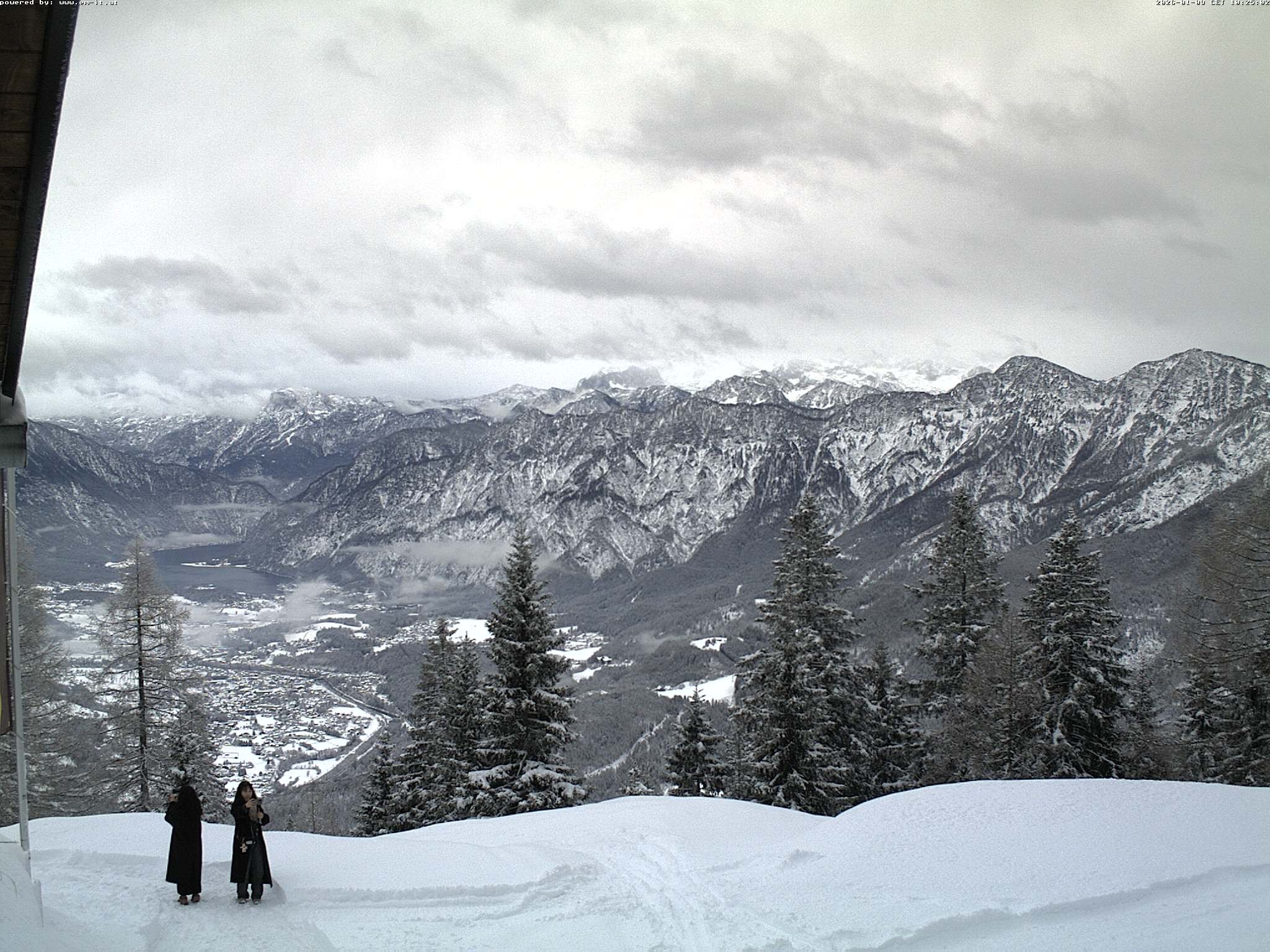 Archiv Foto Webcam Bergstation Katrin (Bad Ischl/Oberösterreich)