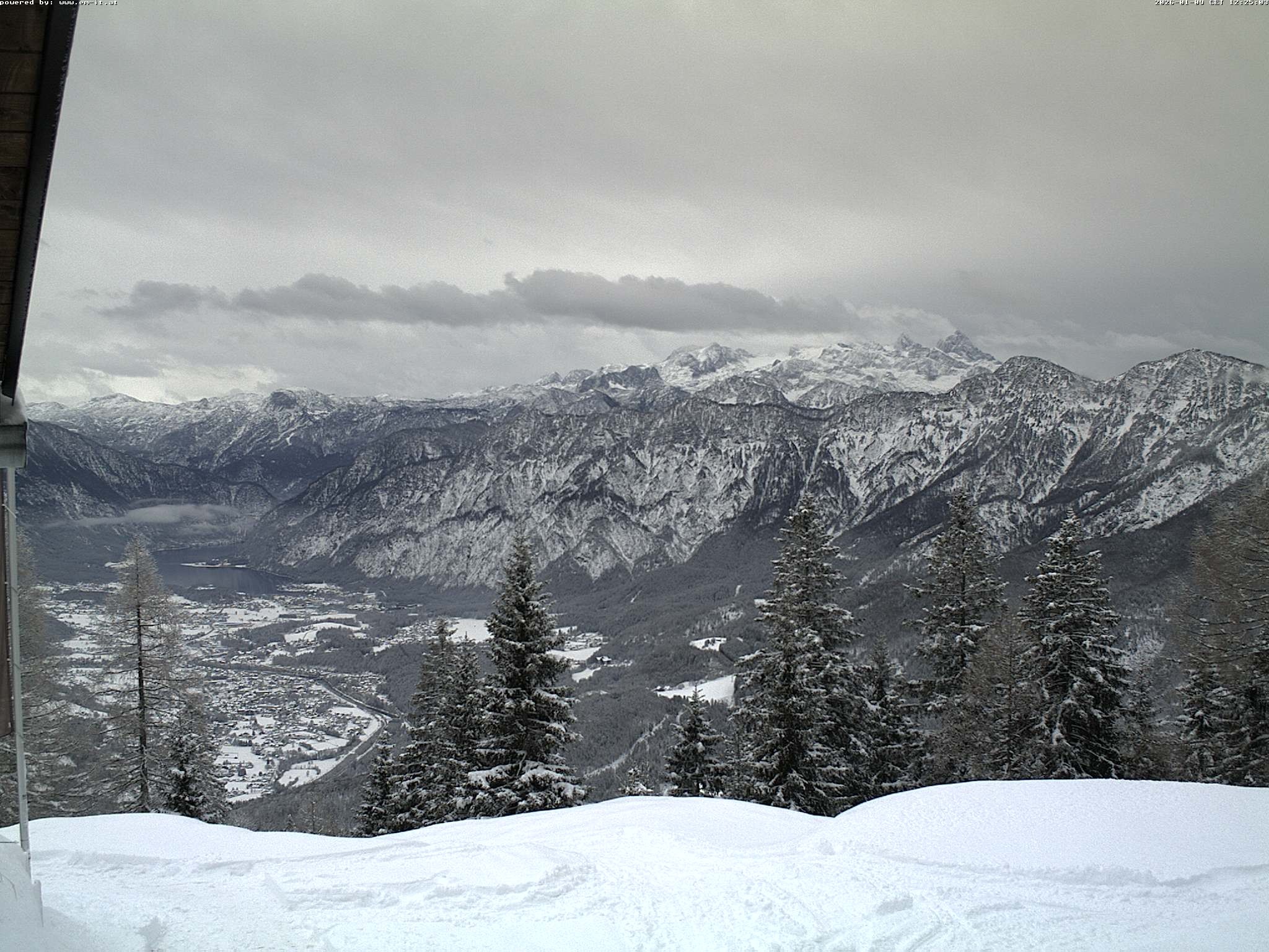 Archiv Foto Webcam Bergstation Katrin (Bad Ischl/Oberösterreich)