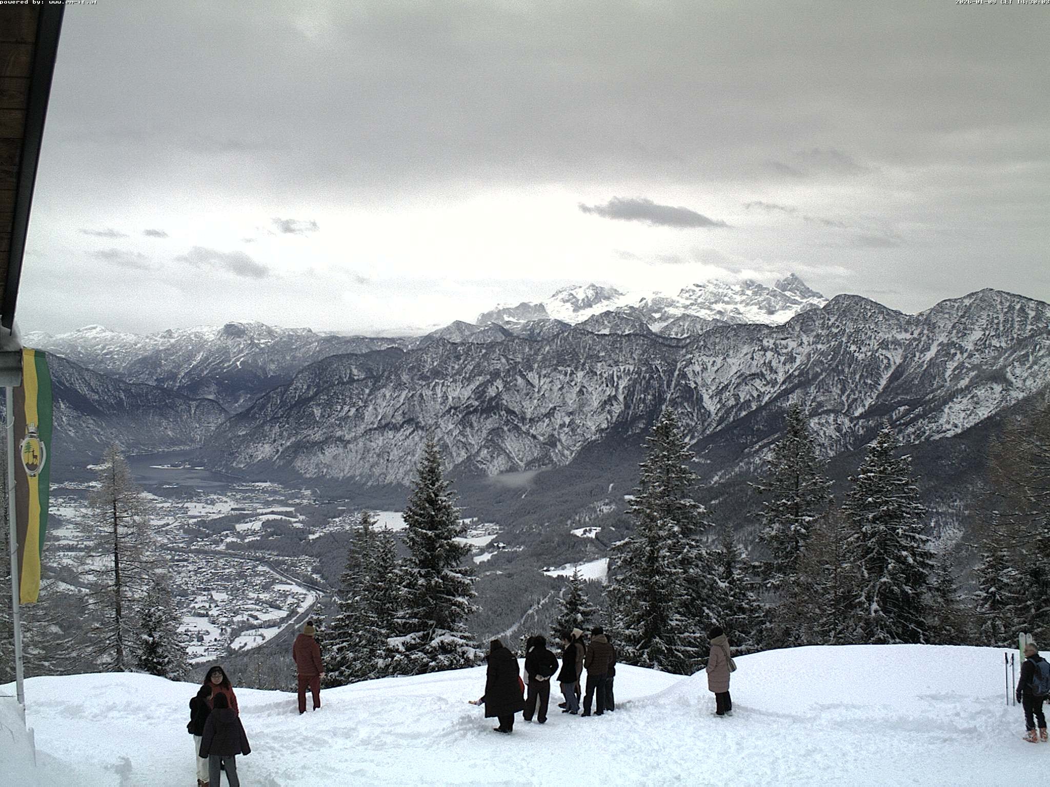 Archiv Foto Webcam Bergstation Katrin (Bad Ischl/Oberösterreich)