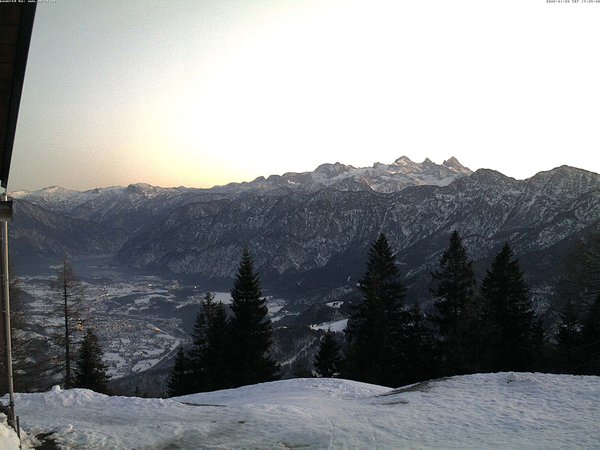 Archiv Foto Webcam Bergstation Katrin (Bad Ischl/Oberösterreich)