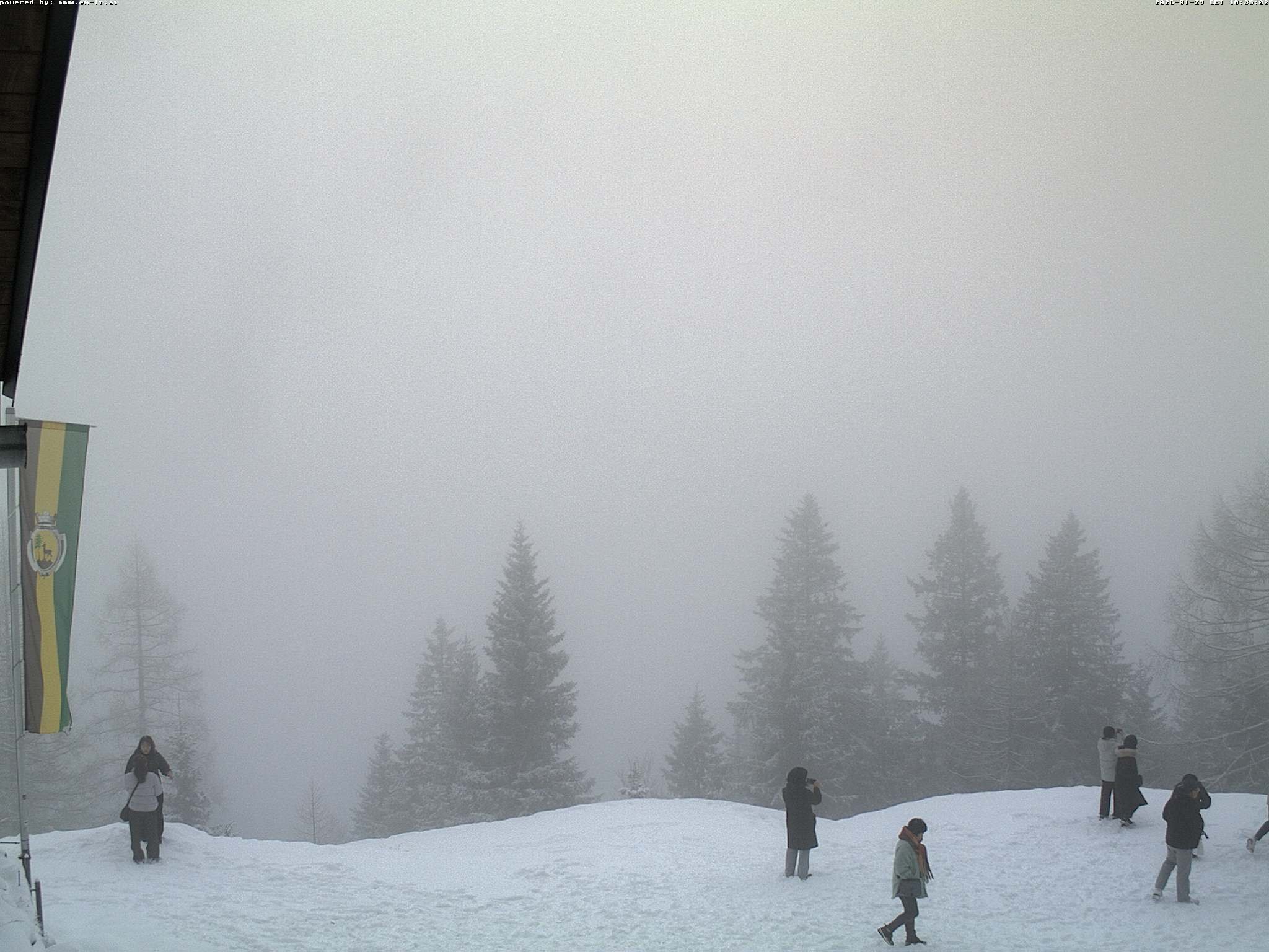 Archiv Foto Webcam Bergstation Katrin (Bad Ischl/Oberösterreich)