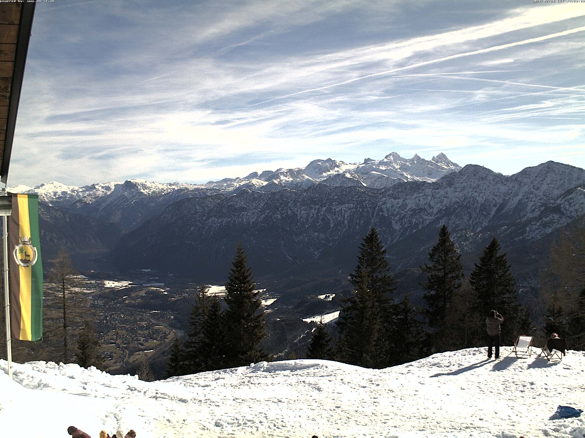 Archived image Webcam Top station Katrin (Bad Ischl/Upper Austria)