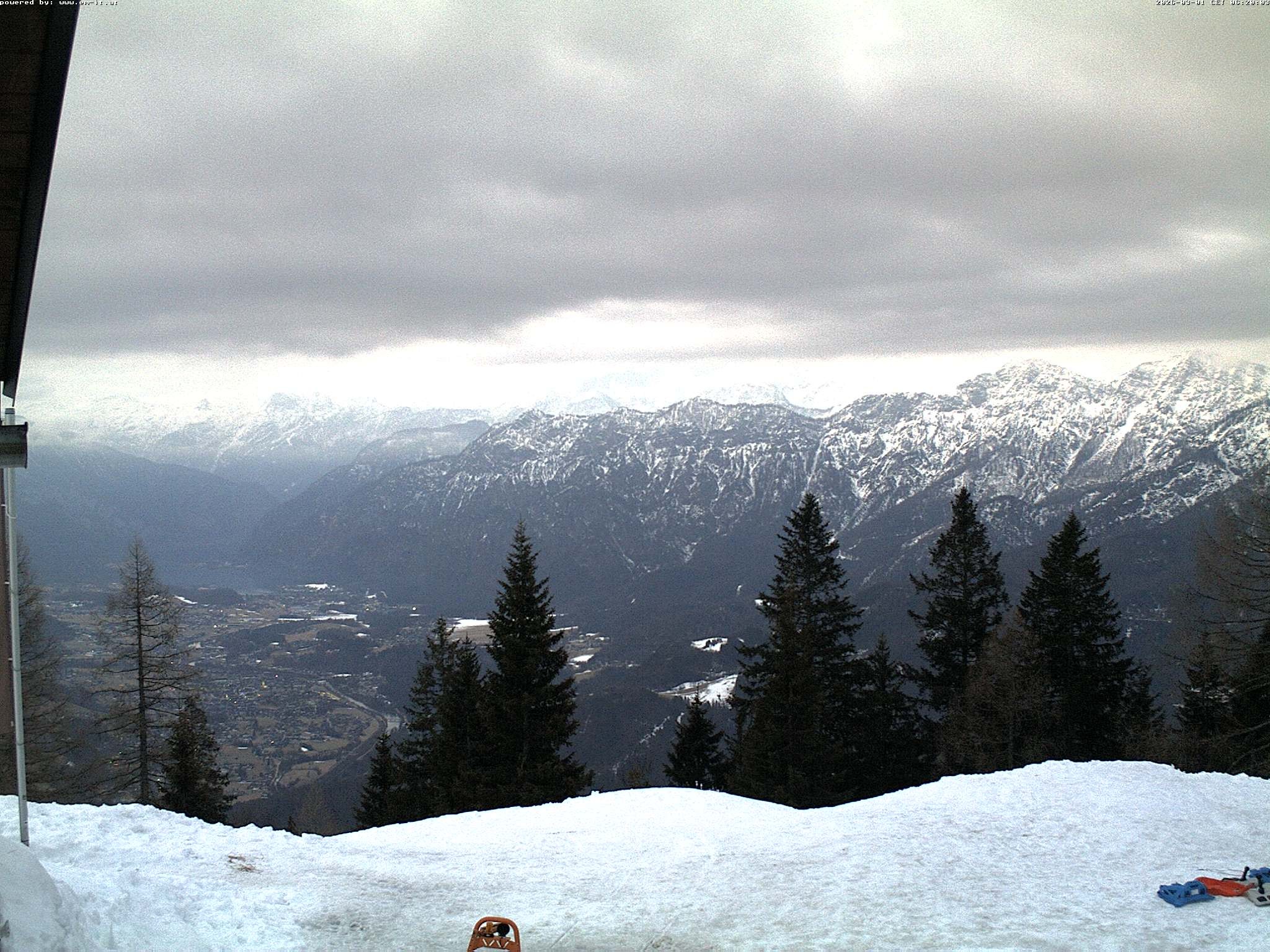 Archived image Webcam Top station Katrin (Bad Ischl/Upper Austria)