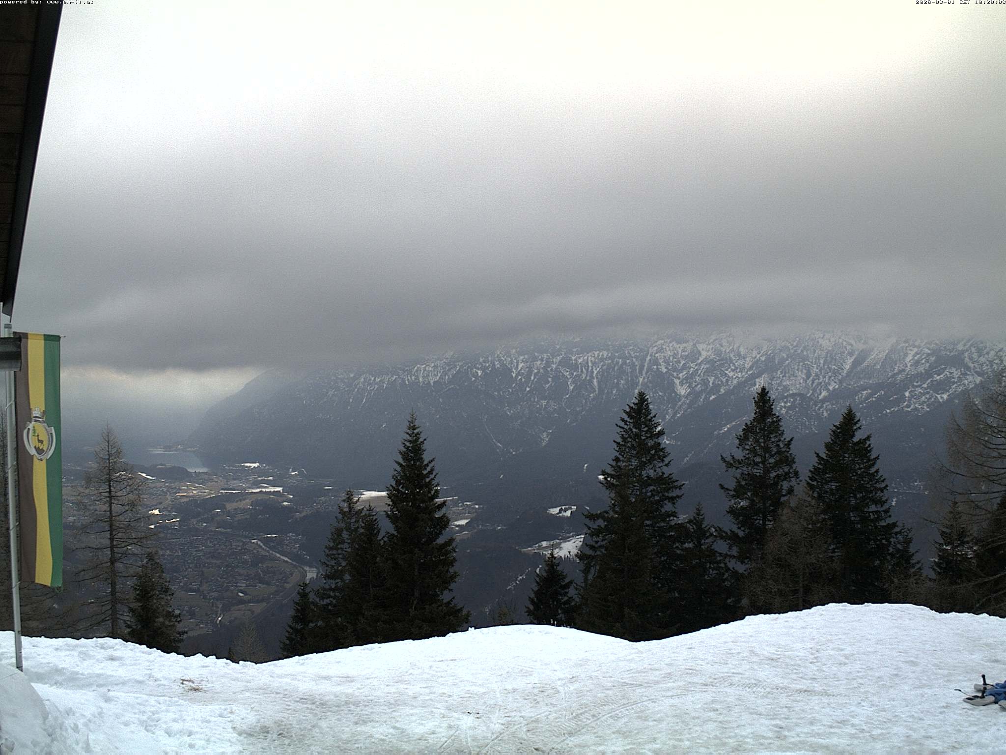 Archived image Webcam Top station Katrin (Bad Ischl/Upper Austria)