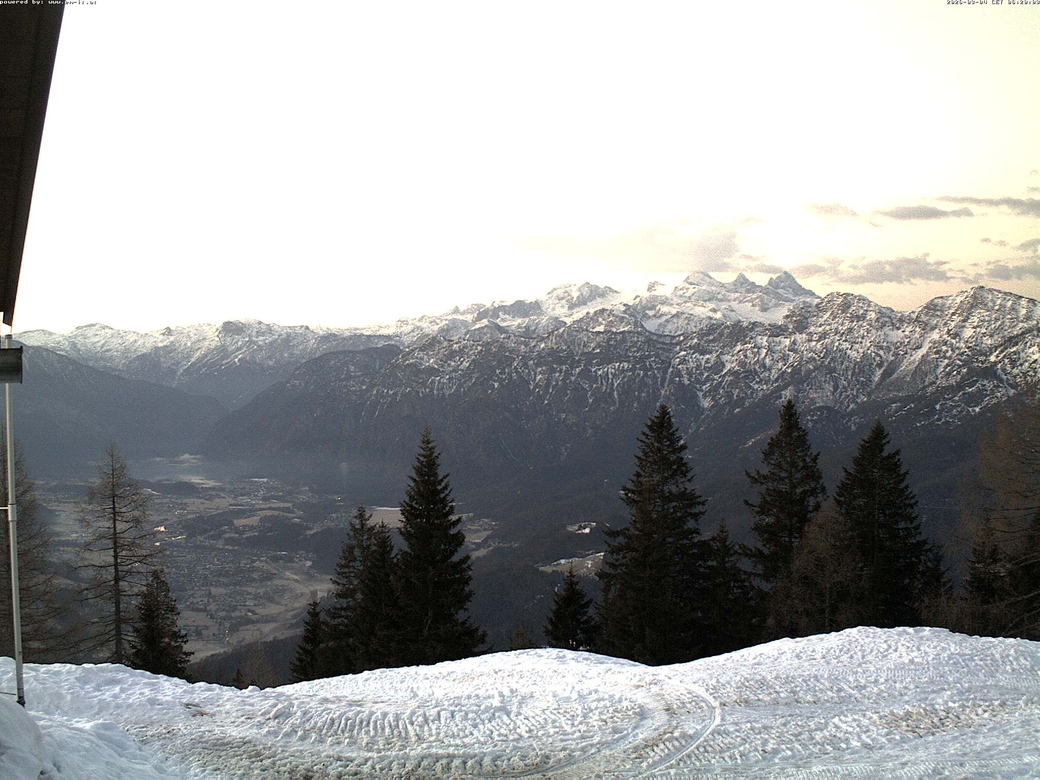 Archiv Foto Webcam Bergstation Katrin (Bad Ischl/Oberösterreich)