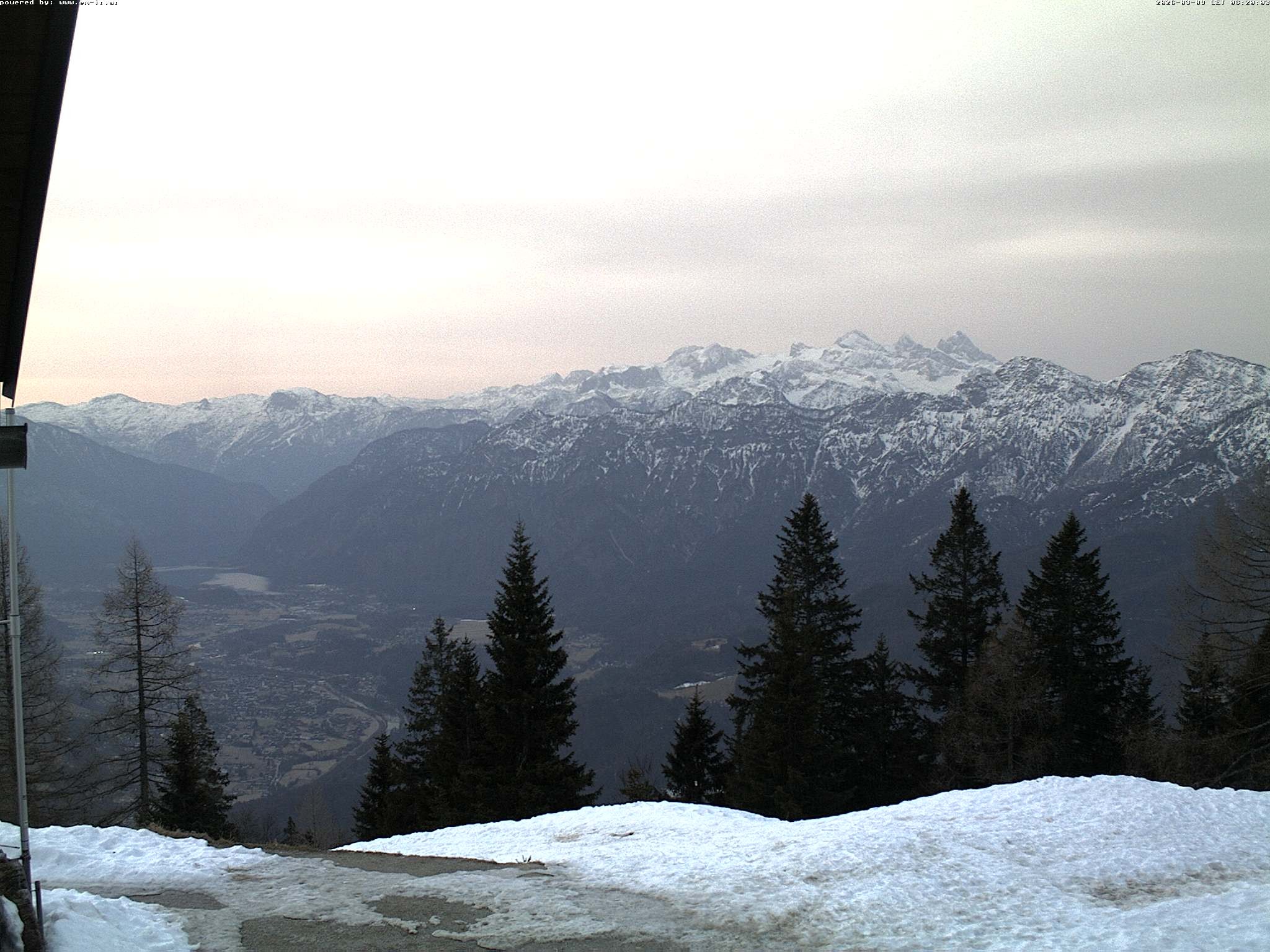 Archiv Foto Webcam Bergstation Katrin (Bad Ischl/Oberösterreich)