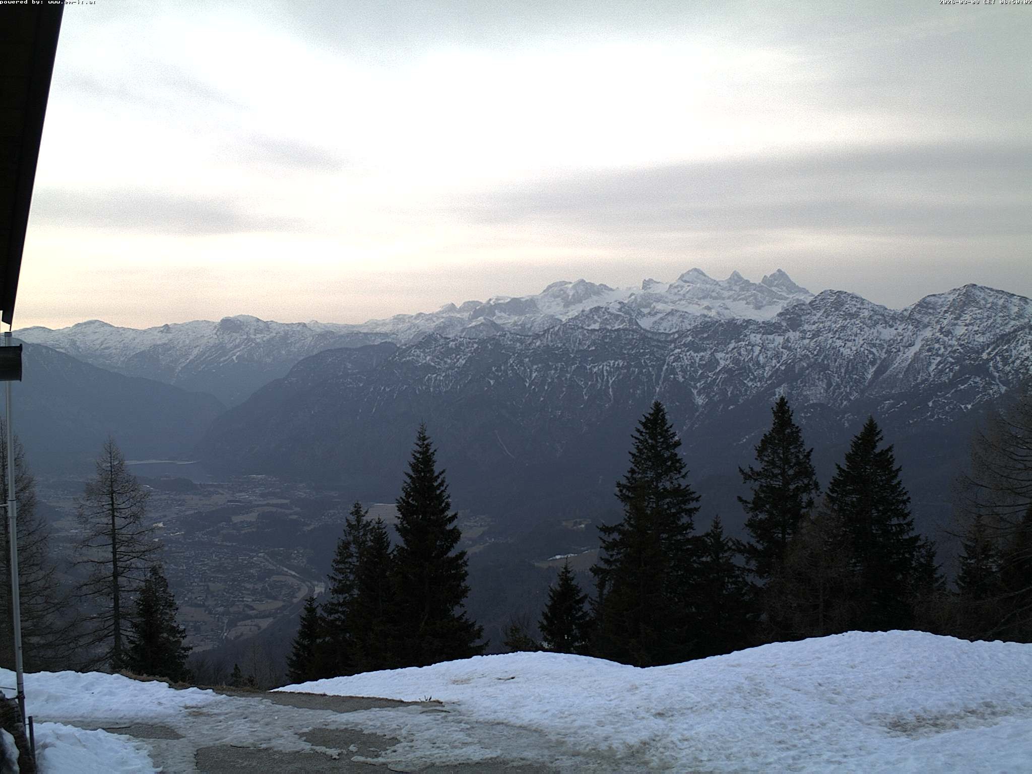 Archiv Foto Webcam Bergstation Katrin (Bad Ischl/Oberösterreich)