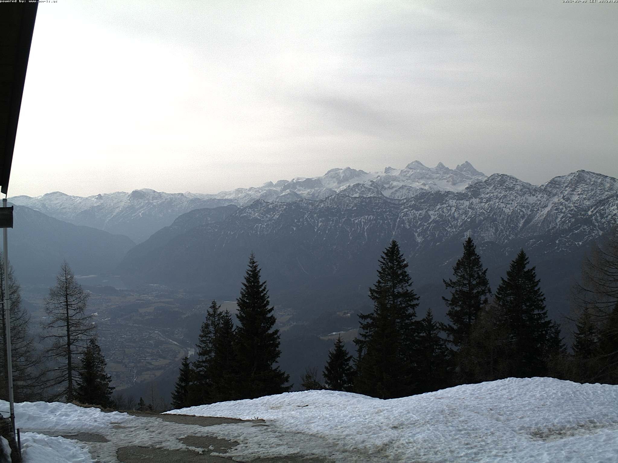 Archiv Foto Webcam Bergstation Katrin (Bad Ischl/Oberösterreich)