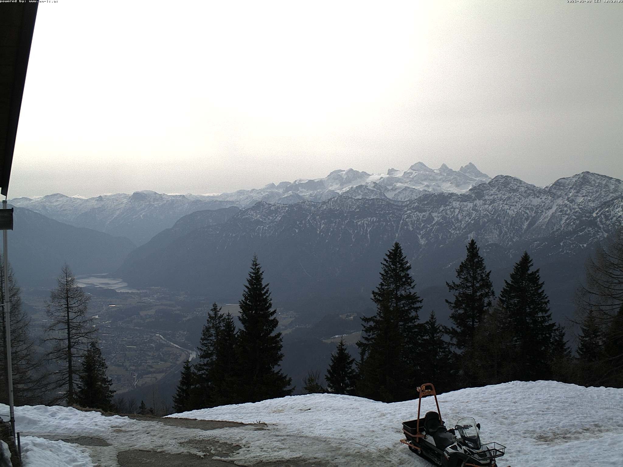 Archiv Foto Webcam Bergstation Katrin (Bad Ischl/Oberösterreich)