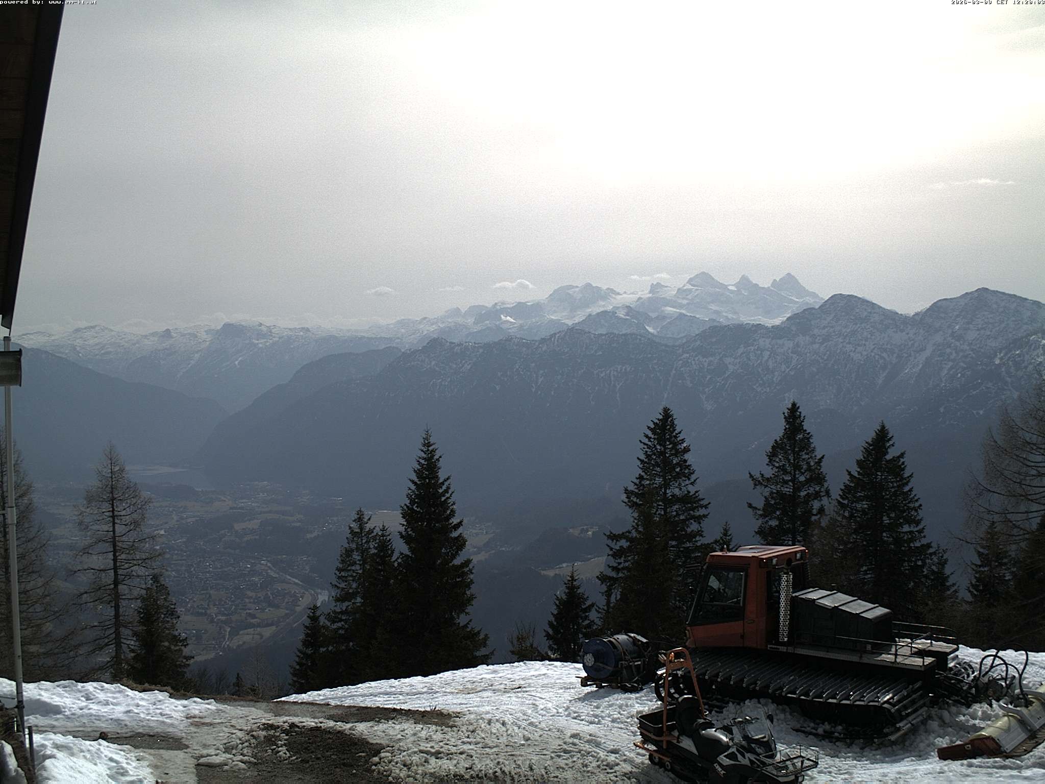 Archiv Foto Webcam Bergstation Katrin (Bad Ischl/Oberösterreich)