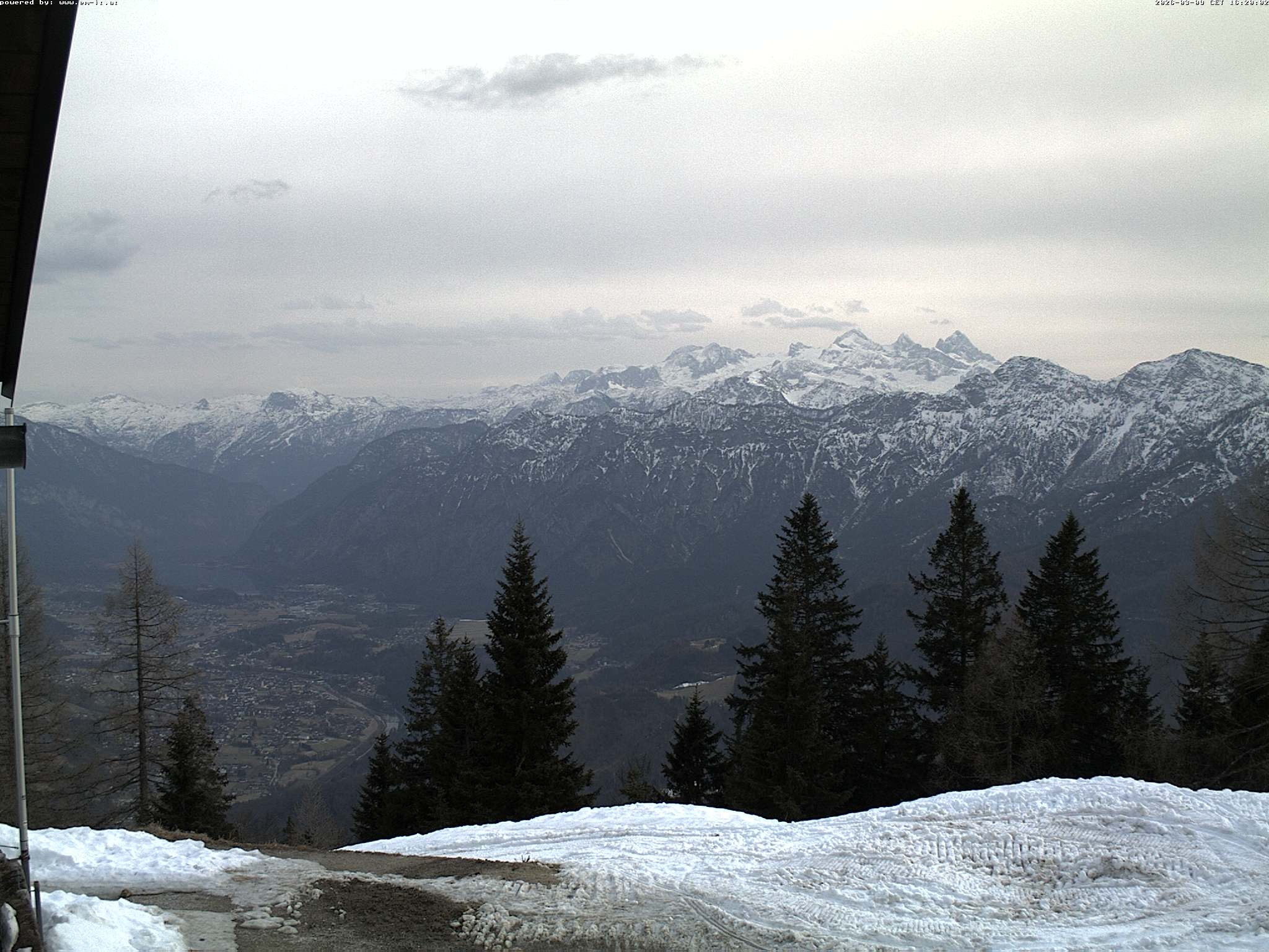 Archiv Foto Webcam Bergstation Katrin (Bad Ischl/Oberösterreich)