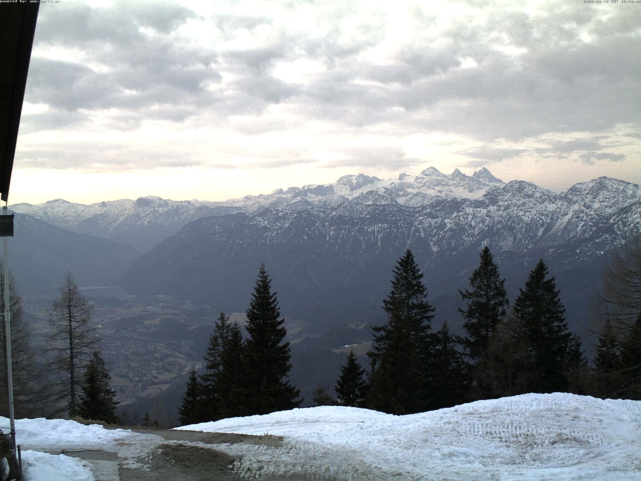 Archiv Foto Webcam Bergstation Katrin (Bad Ischl/Oberösterreich)