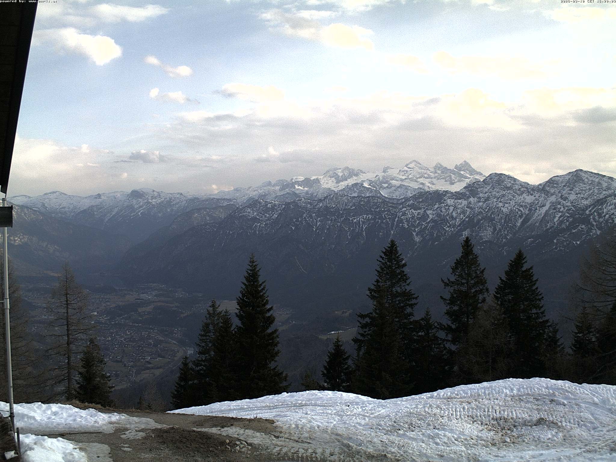 Archiv Foto Webcam Bergstation Katrin (Bad Ischl/Oberösterreich)