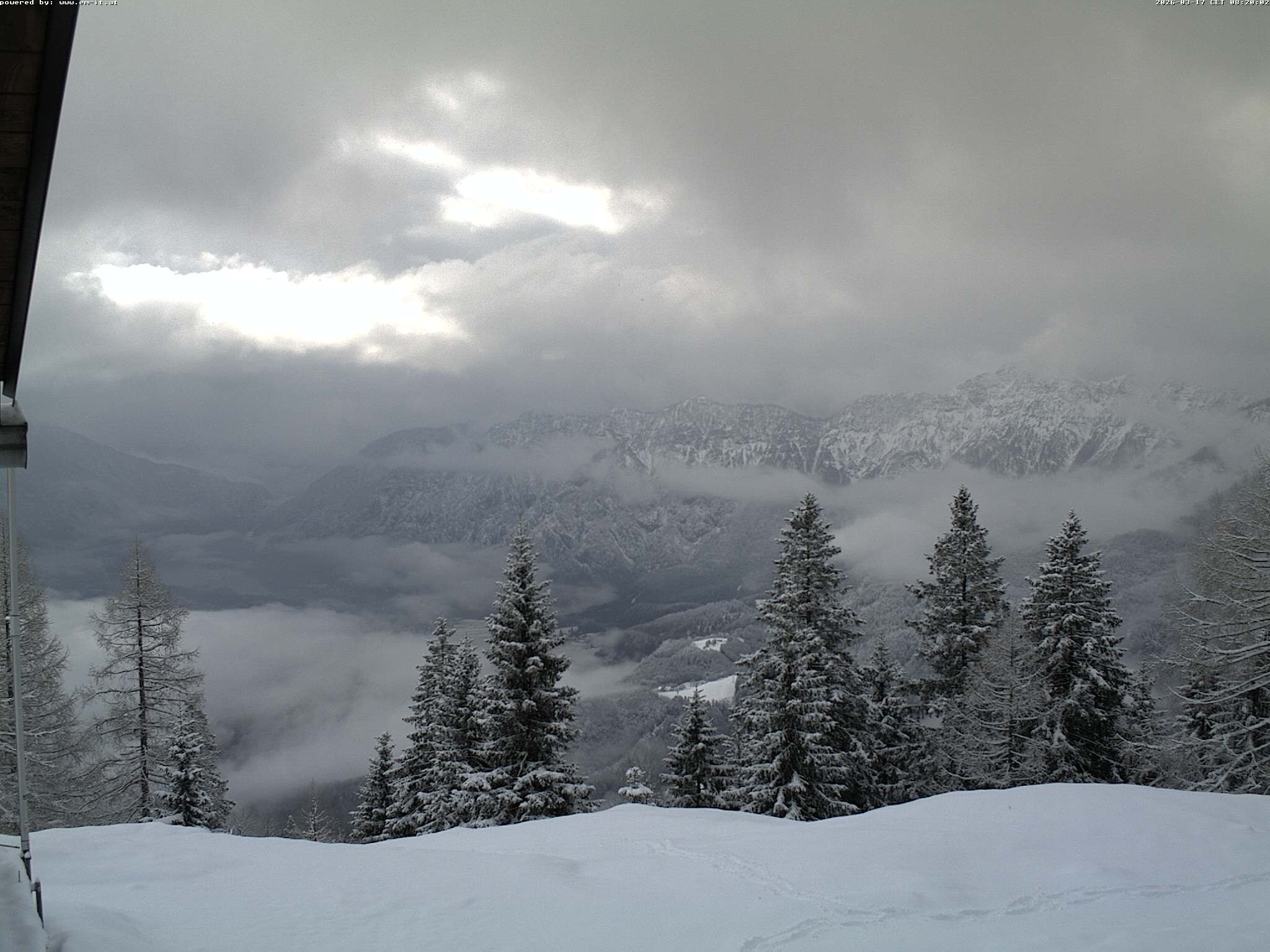 Archiv Foto Webcam Bergstation Katrin (Bad Ischl/Oberösterreich)