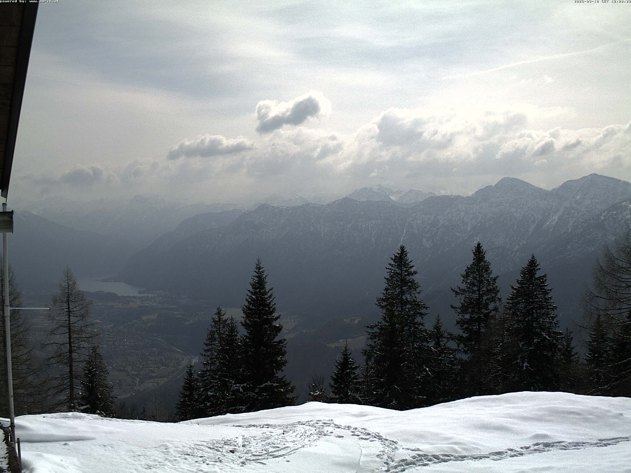 Archiv Foto Webcam Bergstation Katrin (Bad Ischl/Oberösterreich)