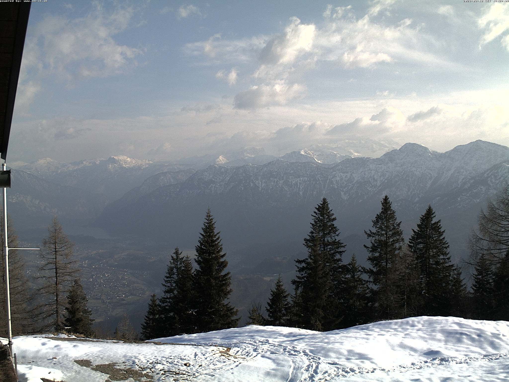 Archiv Foto Webcam Bergstation Katrin (Bad Ischl/Oberösterreich)