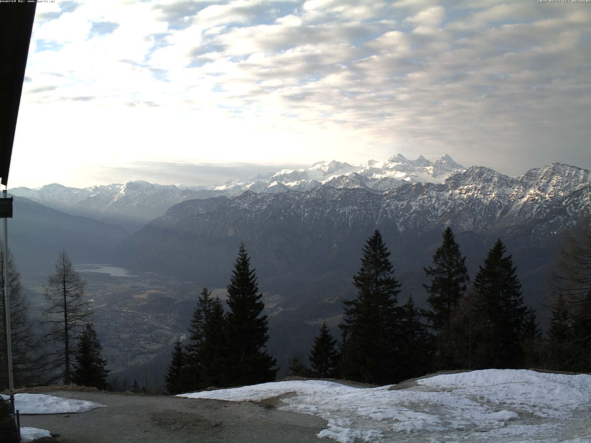 Archiv Foto Webcam Bergstation Katrin (Bad Ischl/Oberösterreich)