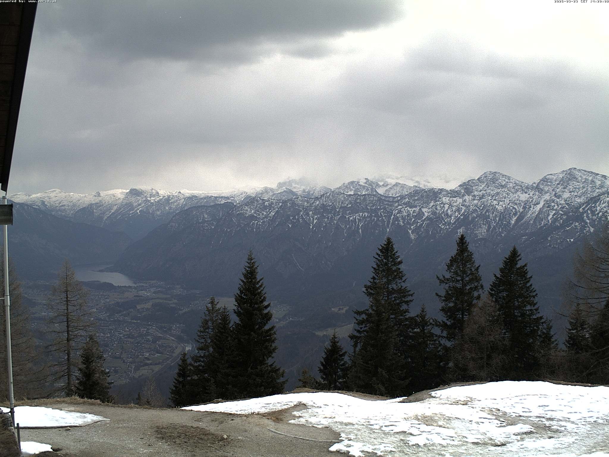 Archiv Foto Webcam Bergstation Katrin (Bad Ischl/Oberösterreich)