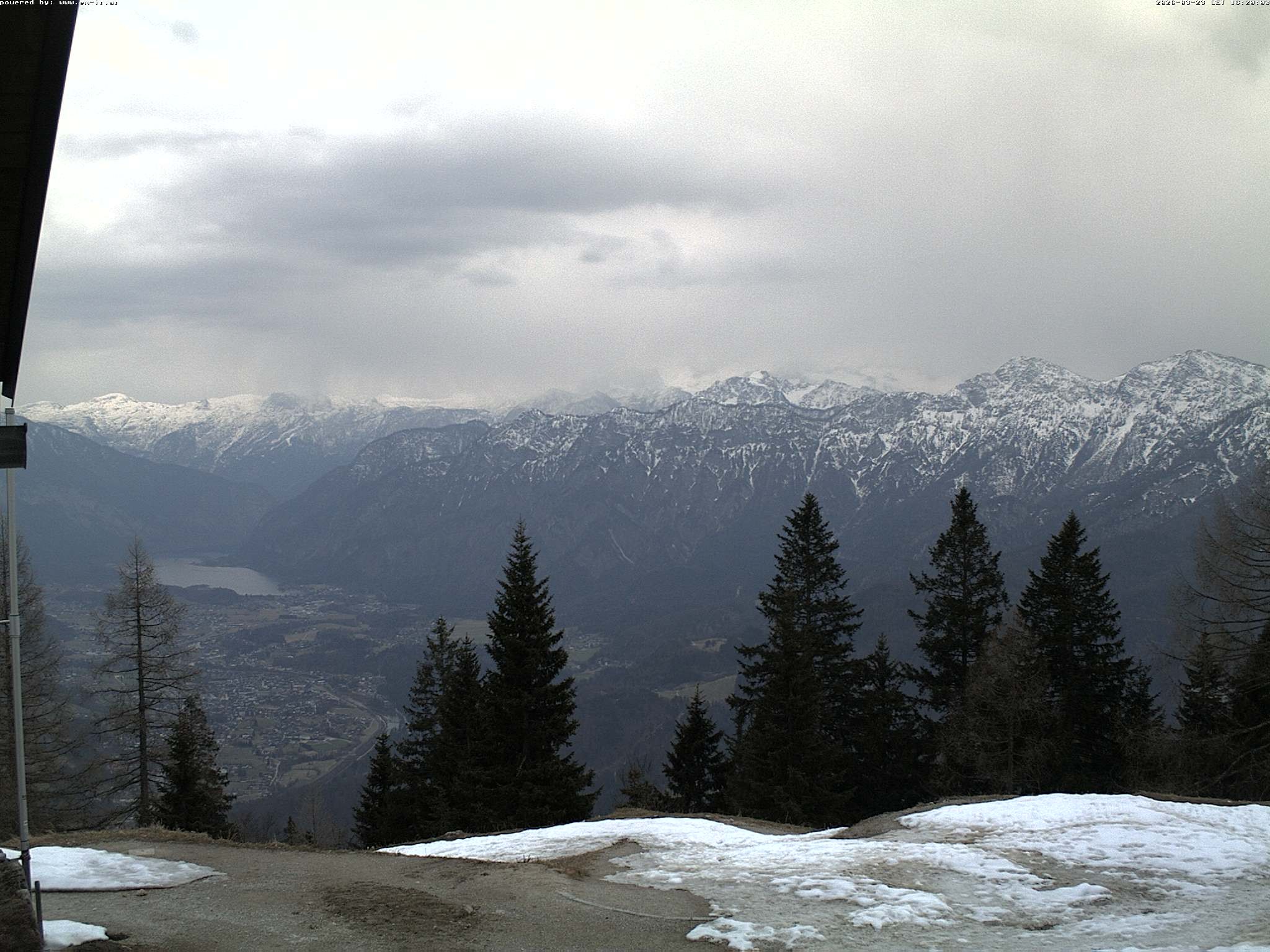 Archiv Foto Webcam Bergstation Katrin (Bad Ischl/Oberösterreich)