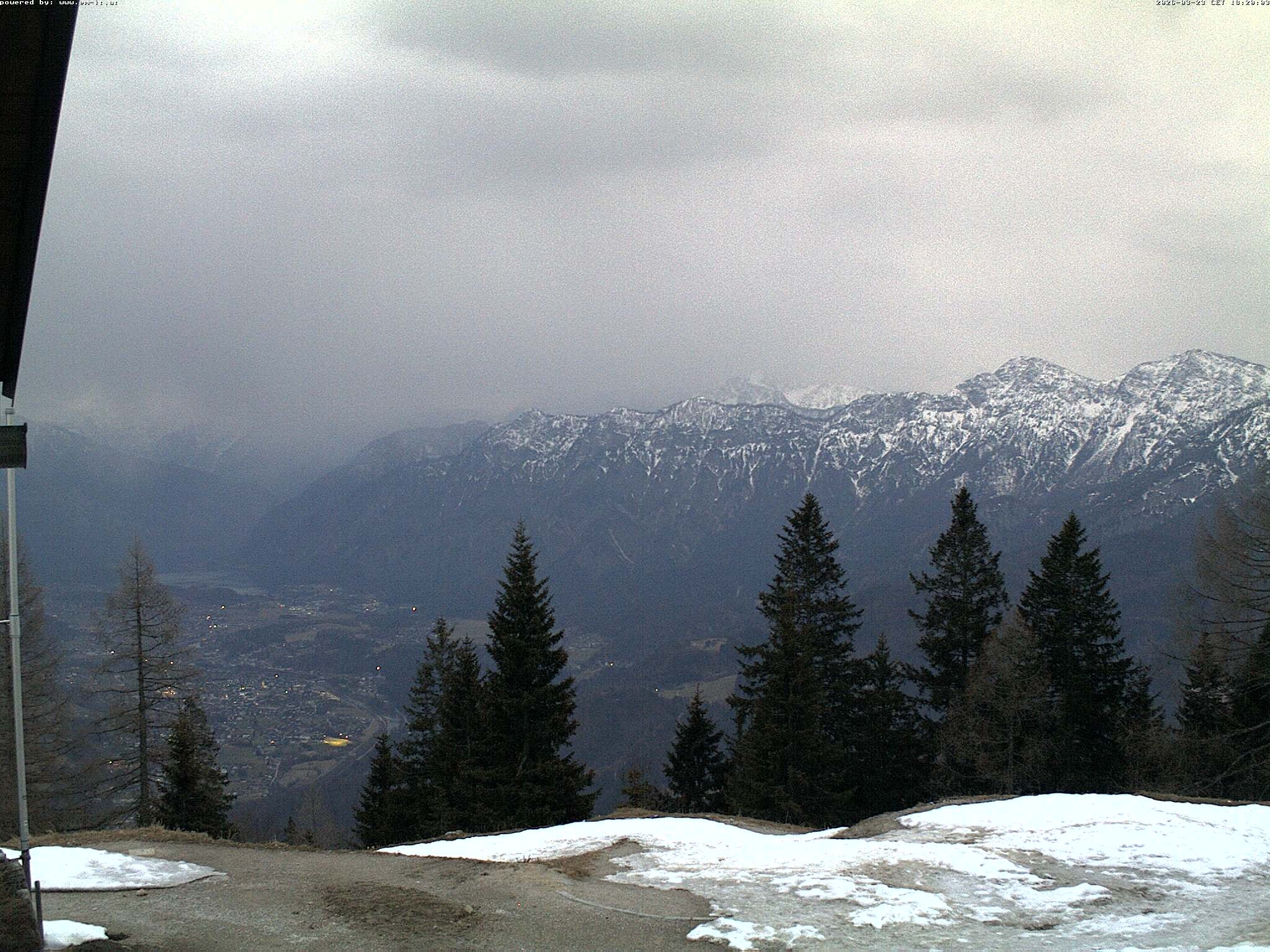 Archiv Foto Webcam Bergstation Katrin (Bad Ischl/Oberösterreich)
