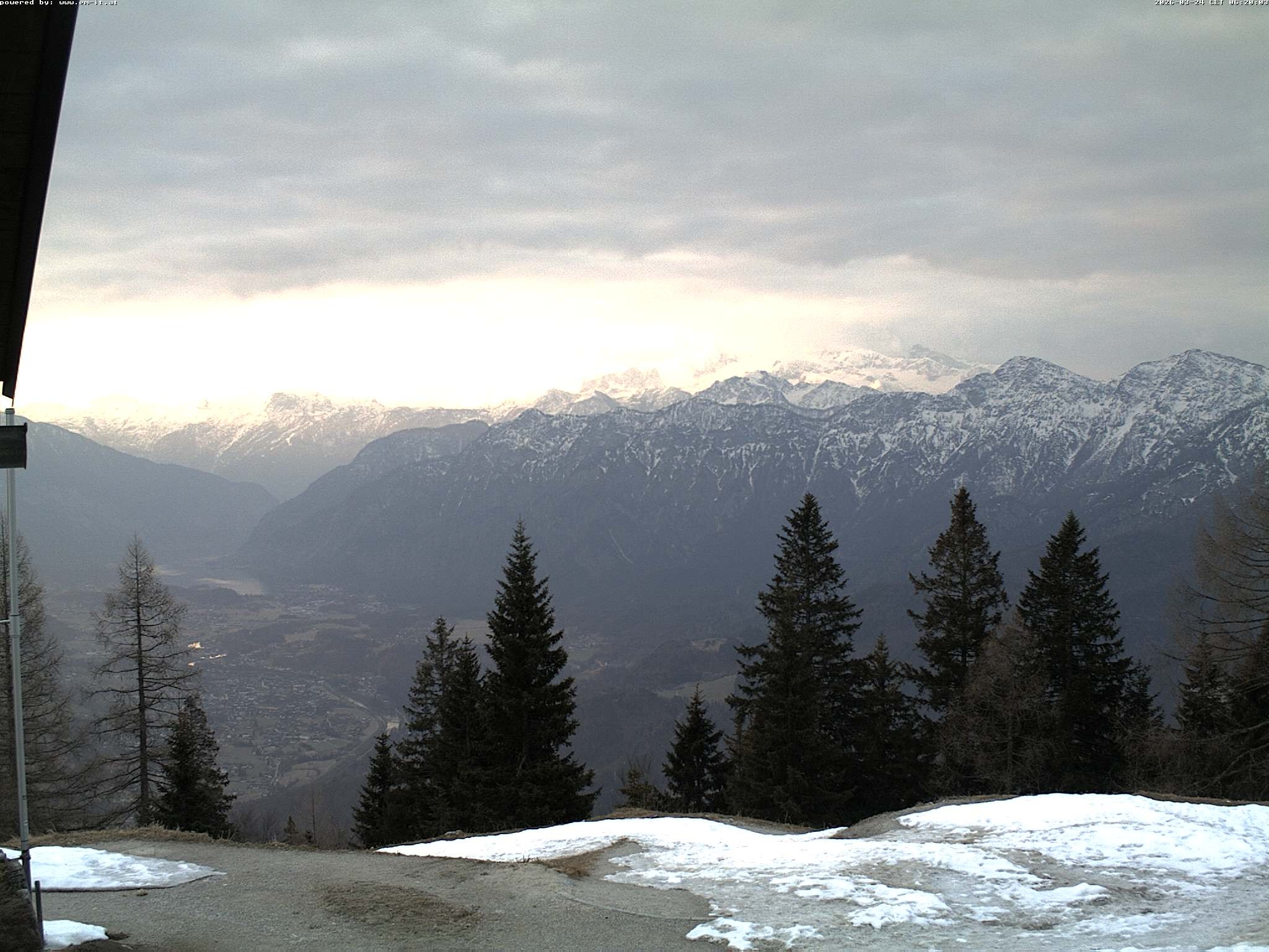 Archiv Foto Webcam Bergstation Katrin (Bad Ischl/Oberösterreich)