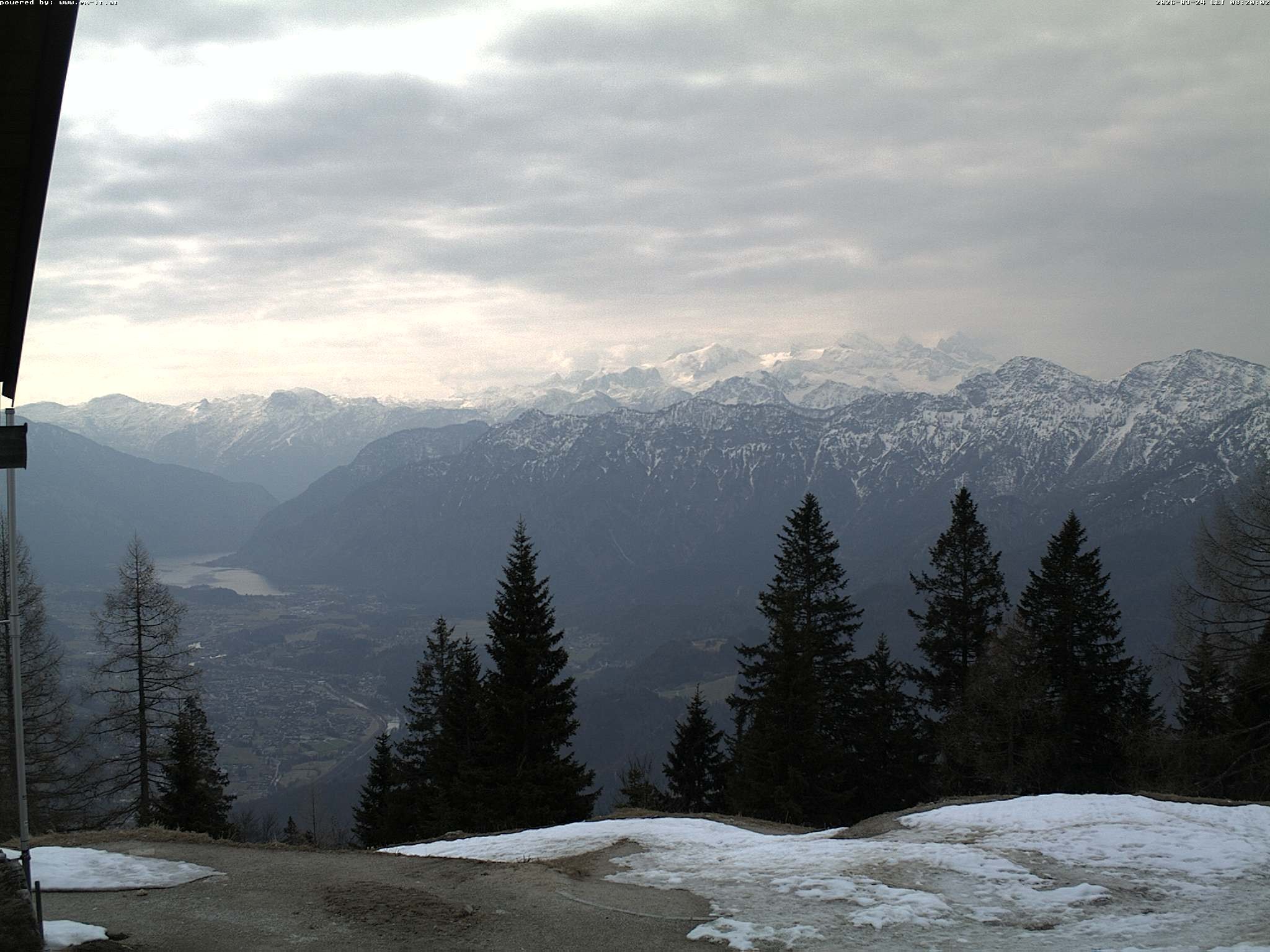 Archiv Foto Webcam Bergstation Katrin (Bad Ischl/Oberösterreich)