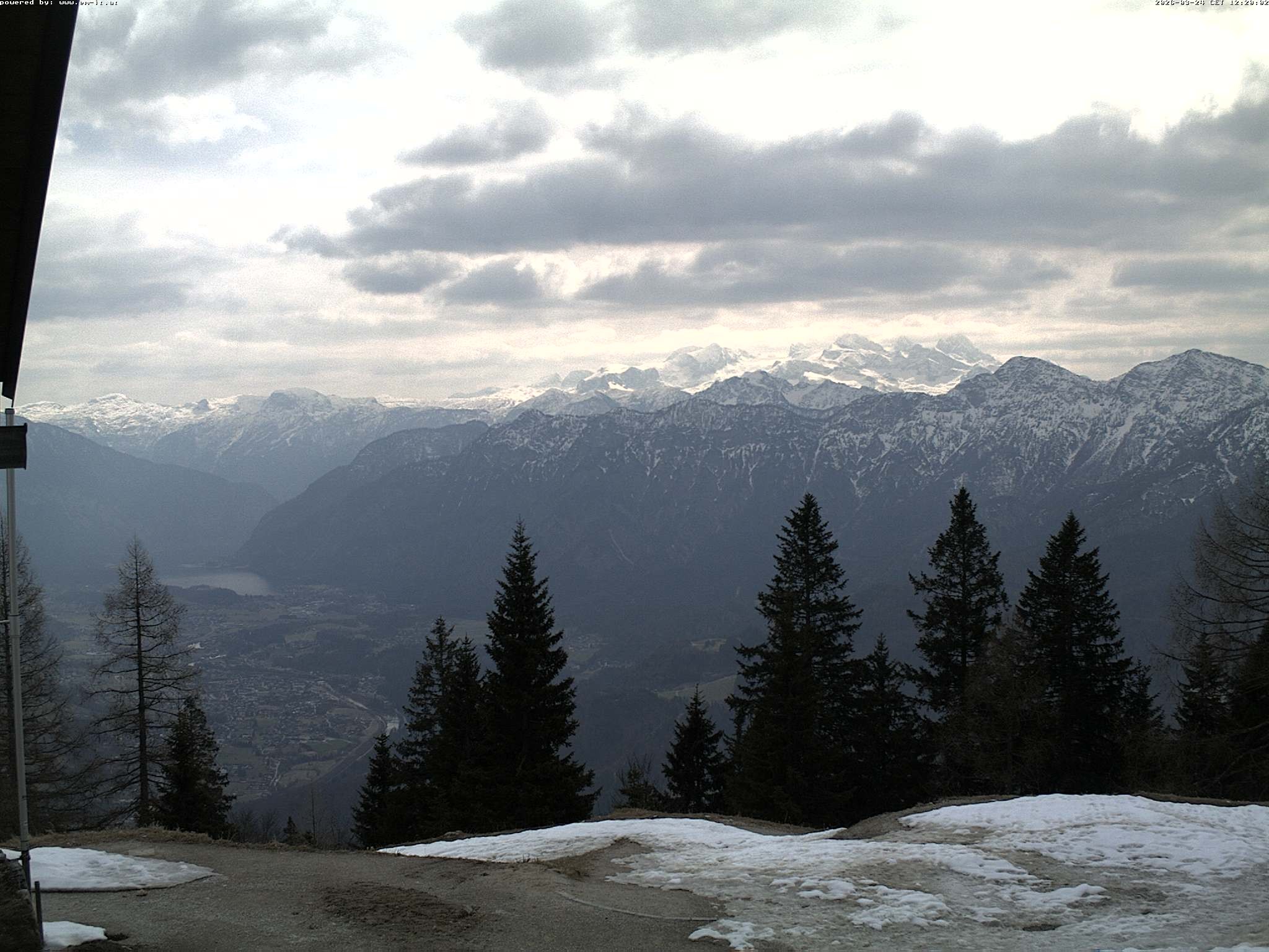 Archiv Foto Webcam Bergstation Katrin (Bad Ischl/Oberösterreich)