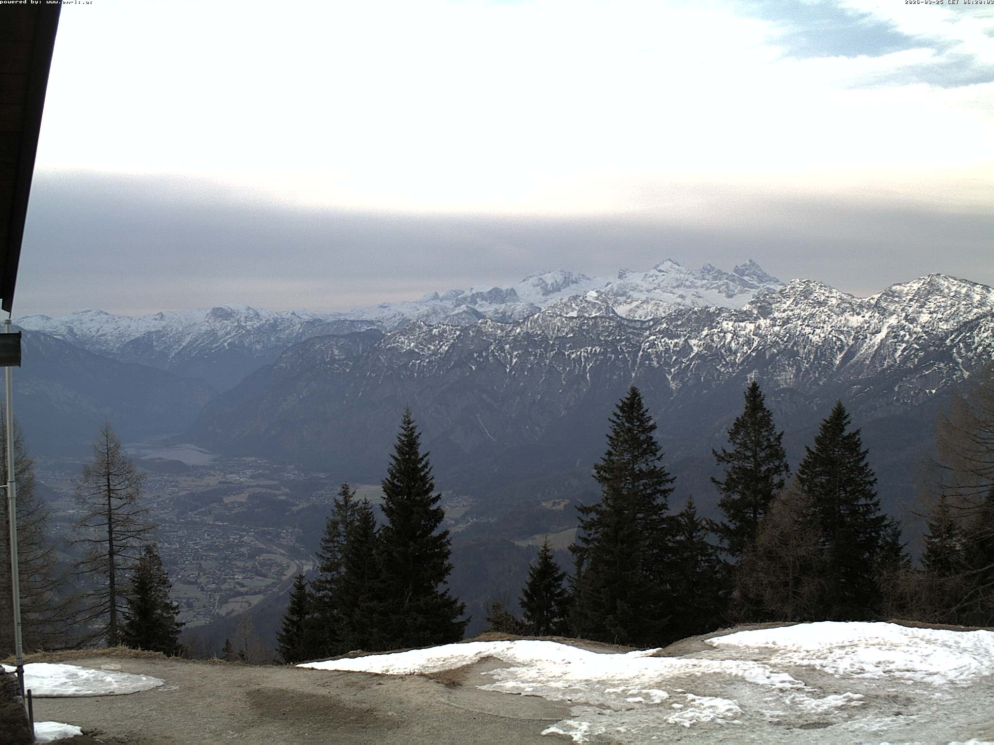 Archiv Foto Webcam Bergstation Katrin (Bad Ischl/Oberösterreich)