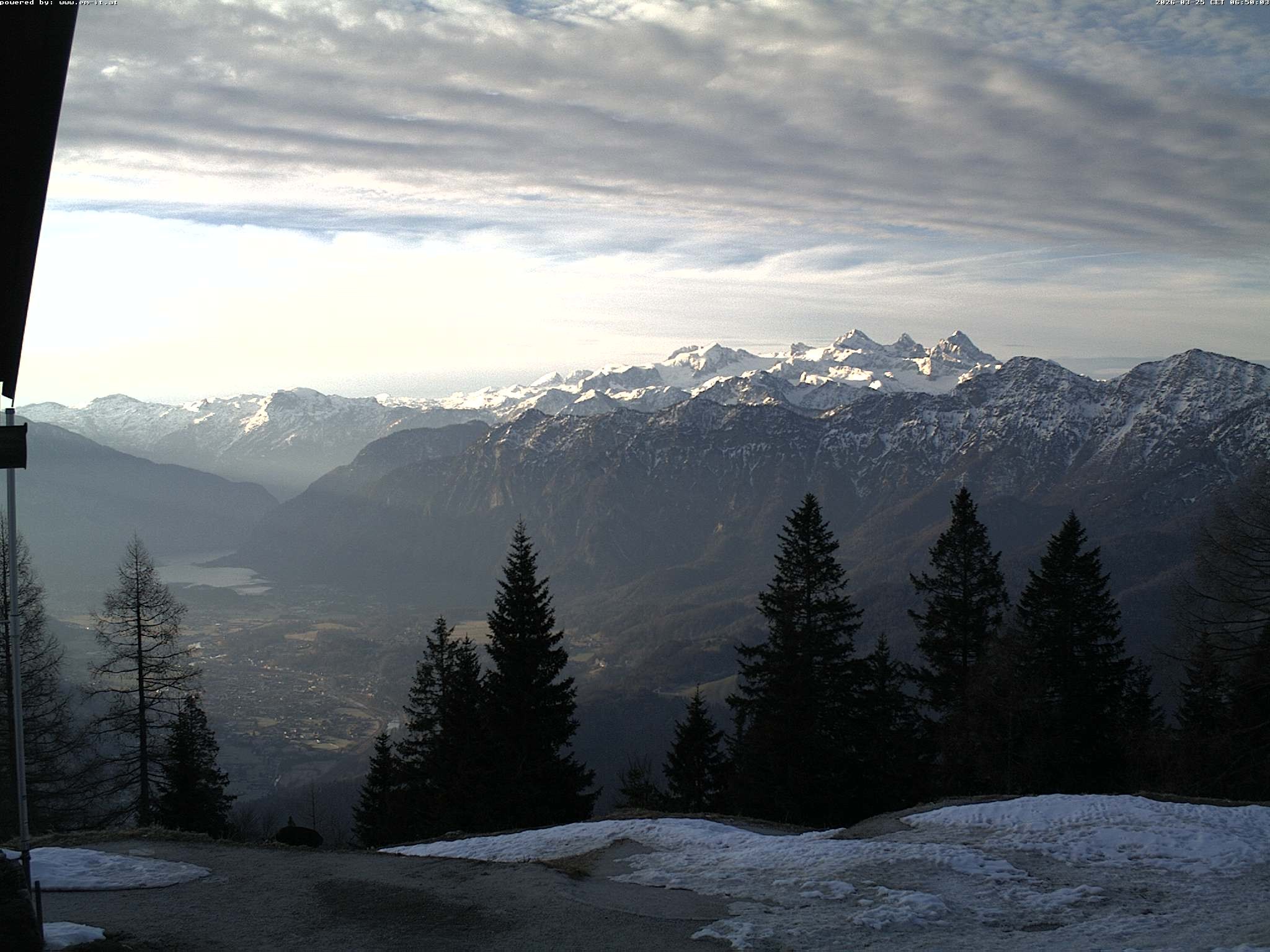Archiv Foto Webcam Bergstation Katrin (Bad Ischl/Oberösterreich)