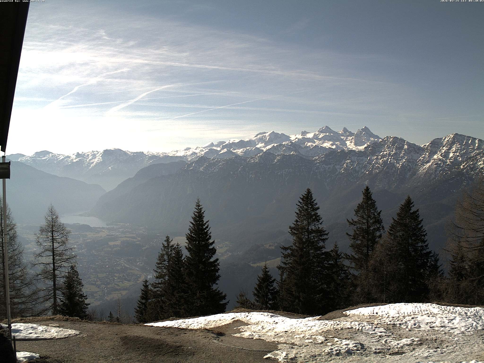 Archiv Foto Webcam Bergstation Katrin (Bad Ischl/Oberösterreich)