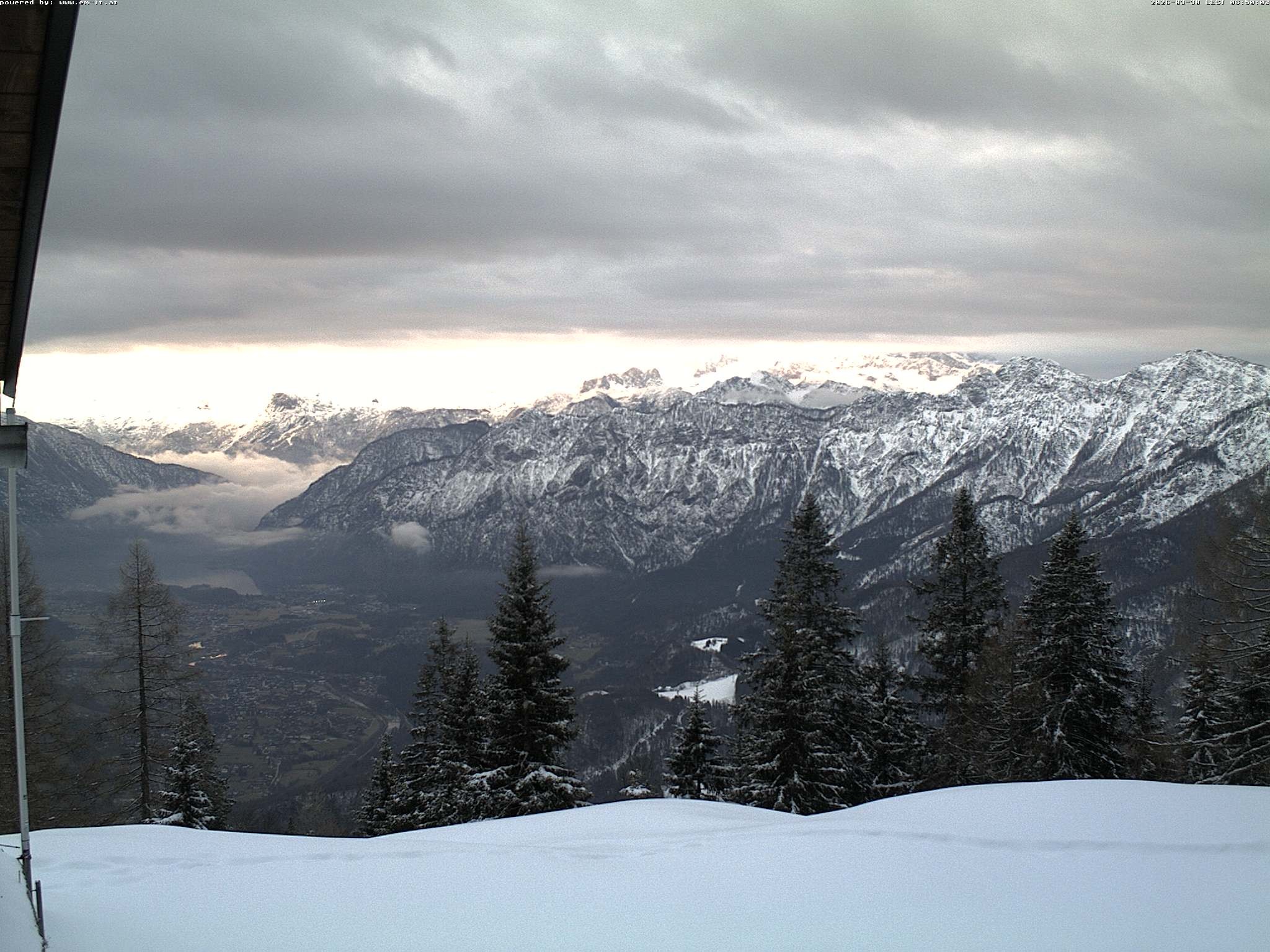 Archiv Foto Webcam Bergstation Katrin (Bad Ischl/Oberösterreich)