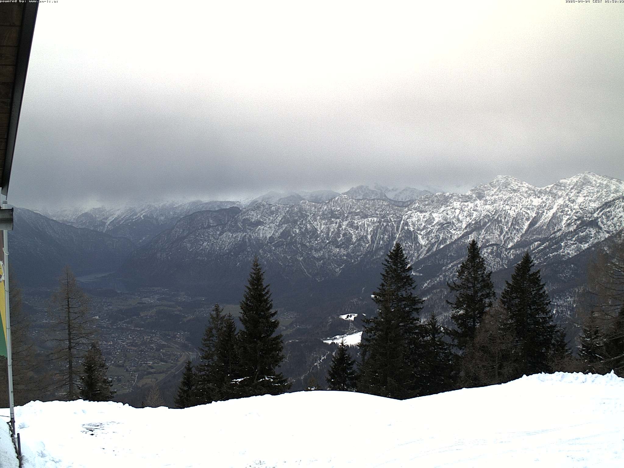 Archiv Foto Webcam Bergstation Katrin (Bad Ischl/Oberösterreich)