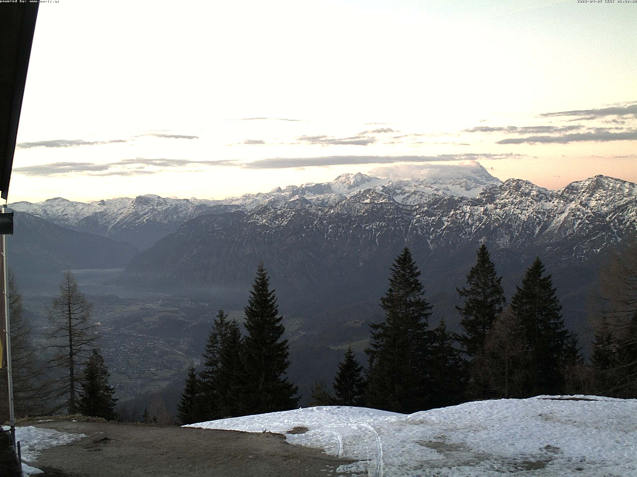 Archiv Foto Webcam Bergstation Katrin (Bad Ischl/Oberösterreich)