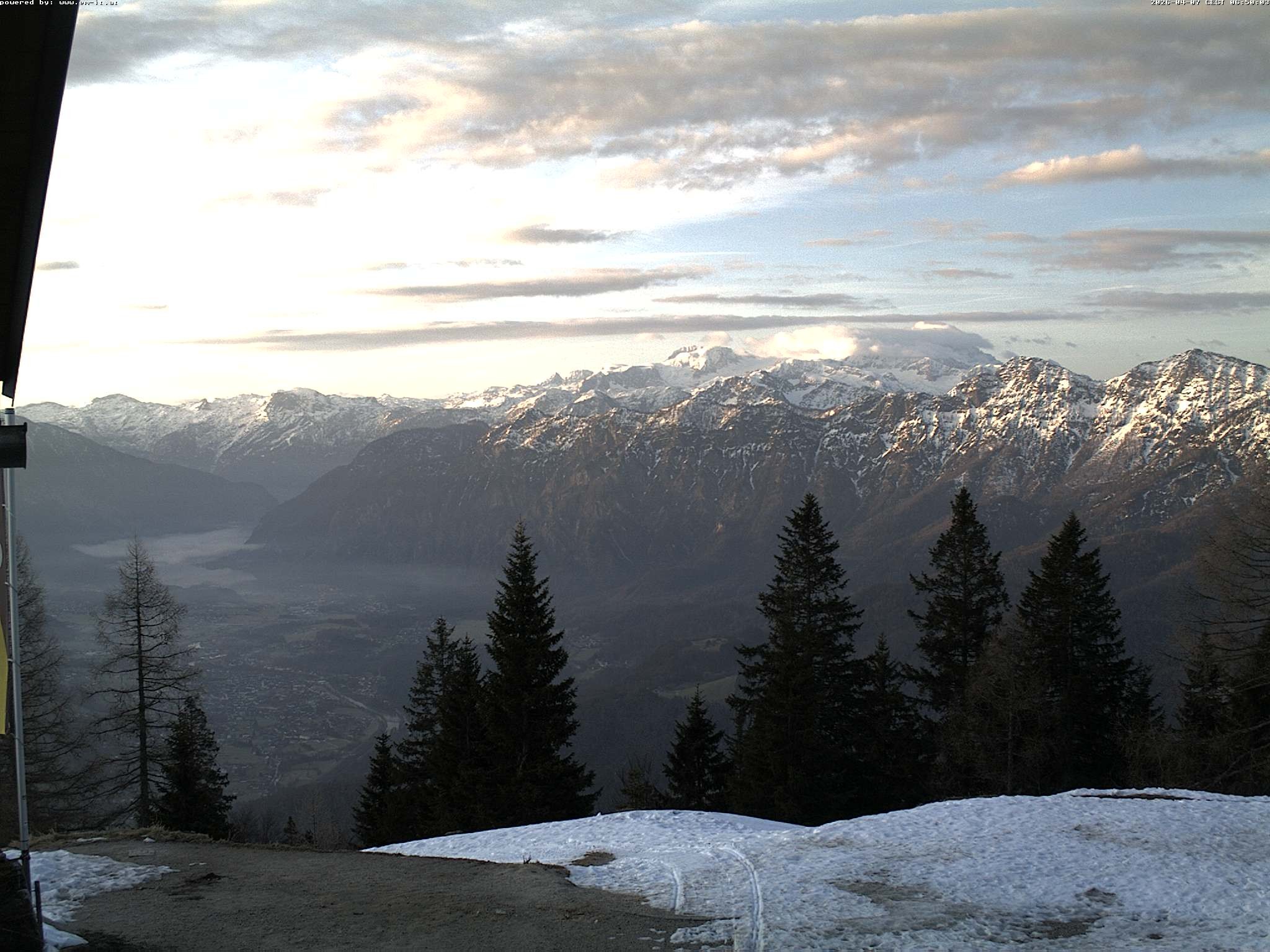 Archiv Foto Webcam Bergstation Katrin (Bad Ischl/Oberösterreich)