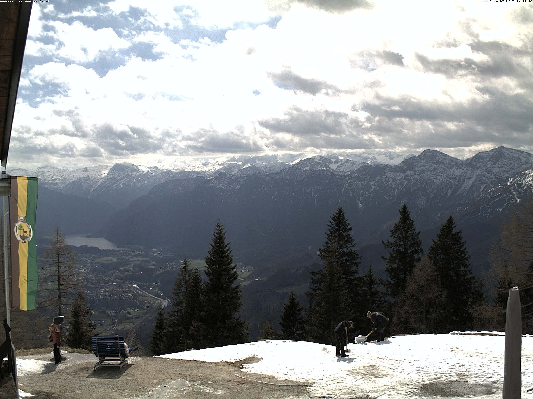 Archiv Foto Webcam Bergstation Katrin (Bad Ischl/Oberösterreich)