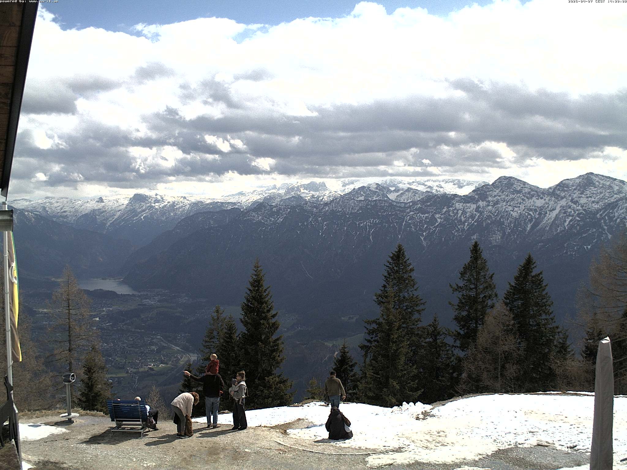 Archiv Foto Webcam Bergstation Katrin (Bad Ischl/Oberösterreich)