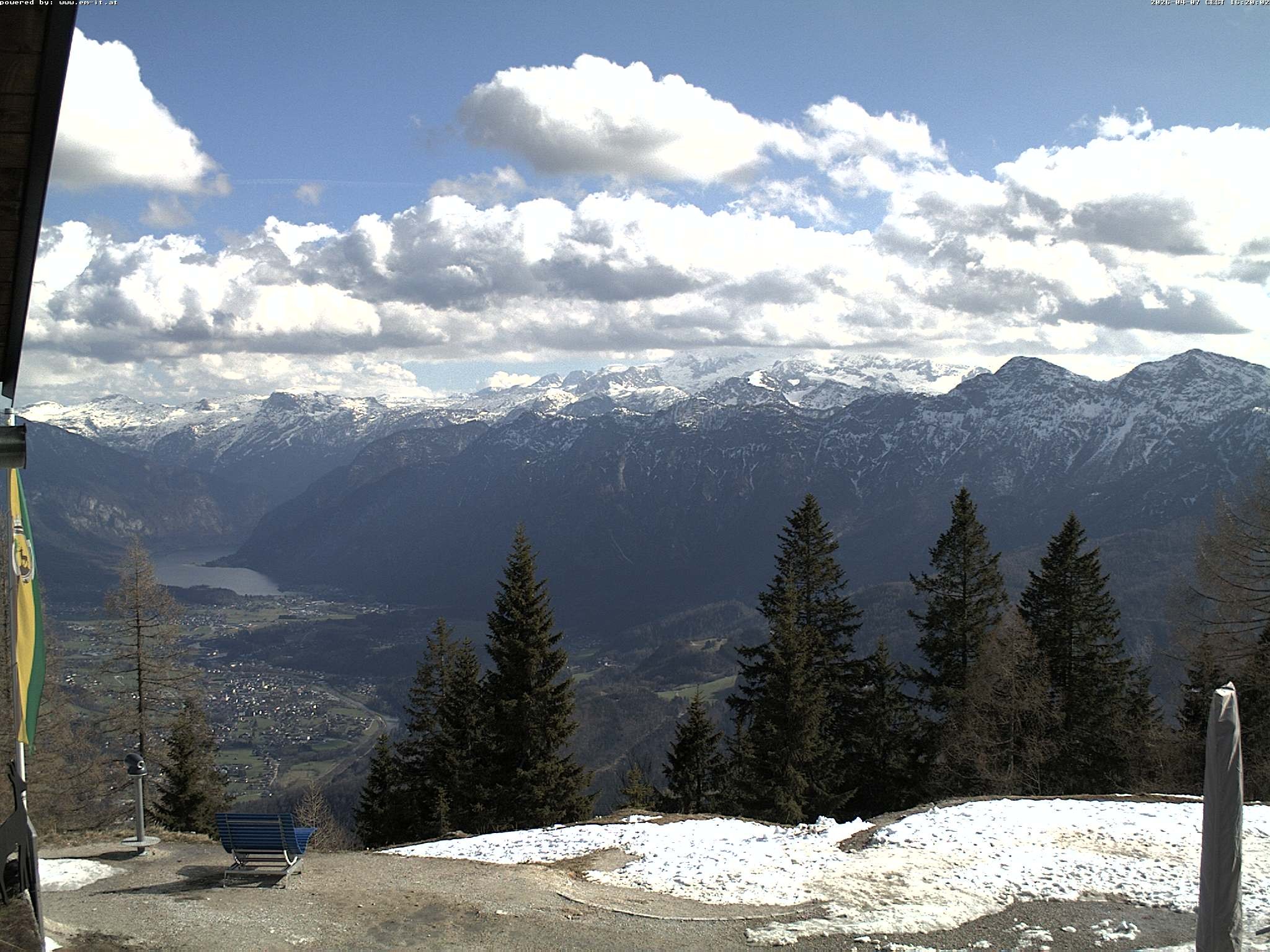 Archiv Foto Webcam Bergstation Katrin (Bad Ischl/Oberösterreich)