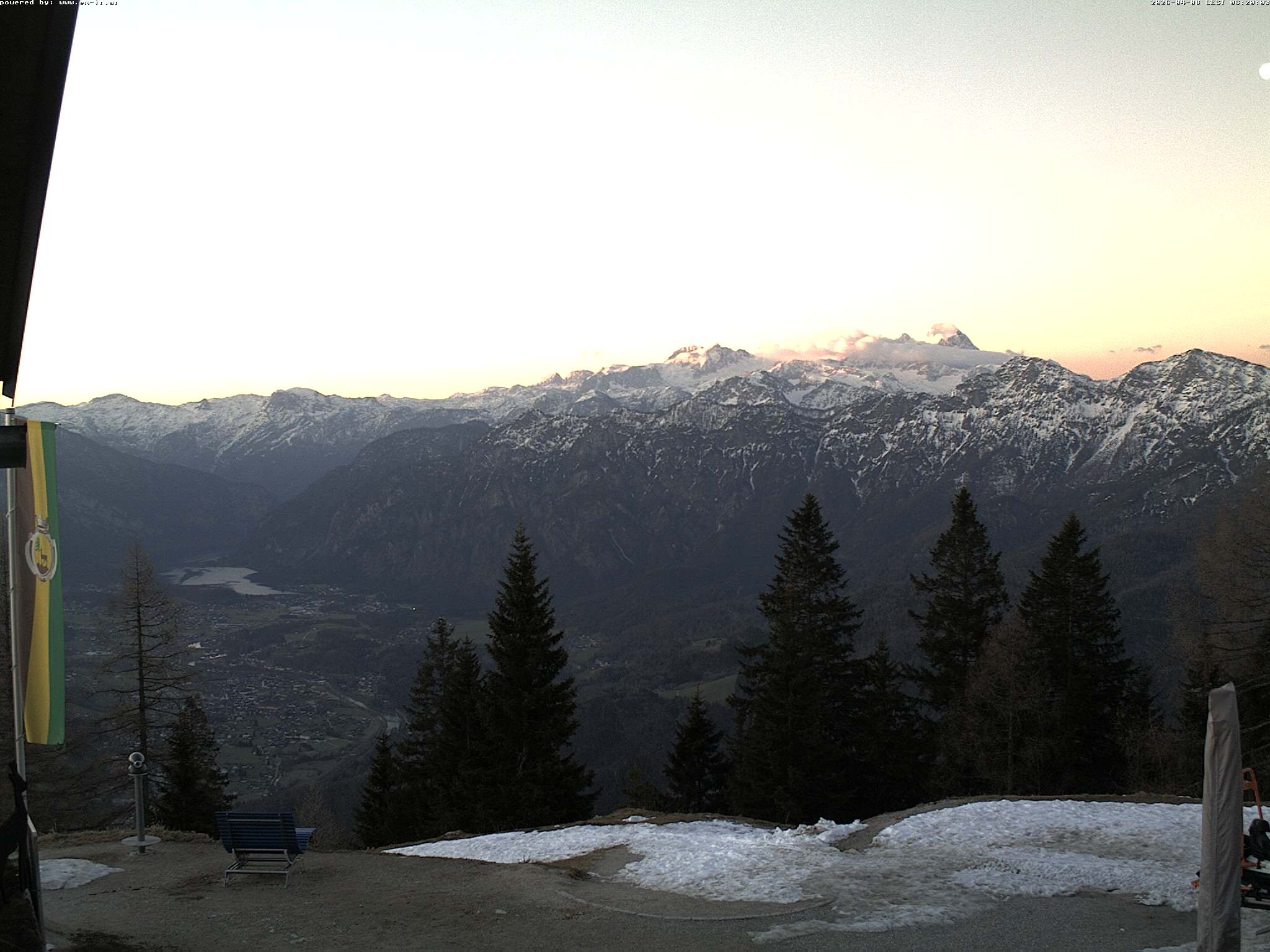 Archived image Webcam Top station Katrin (Bad Ischl/Upper Austria)