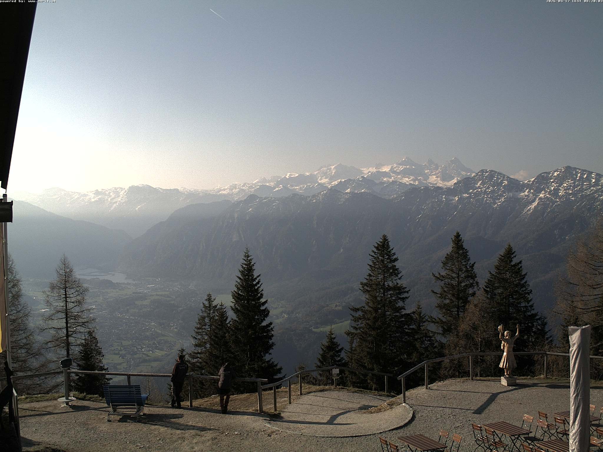 Archived image Webcam Top station Katrin (Bad Ischl/Upper Austria)