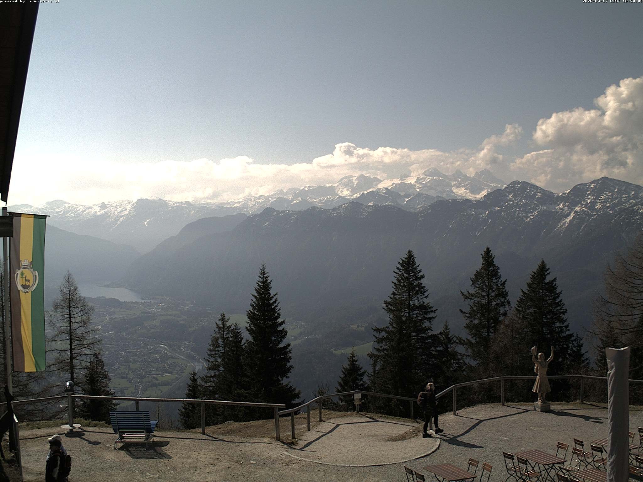 Archived image Webcam Top station Katrin (Bad Ischl/Upper Austria)